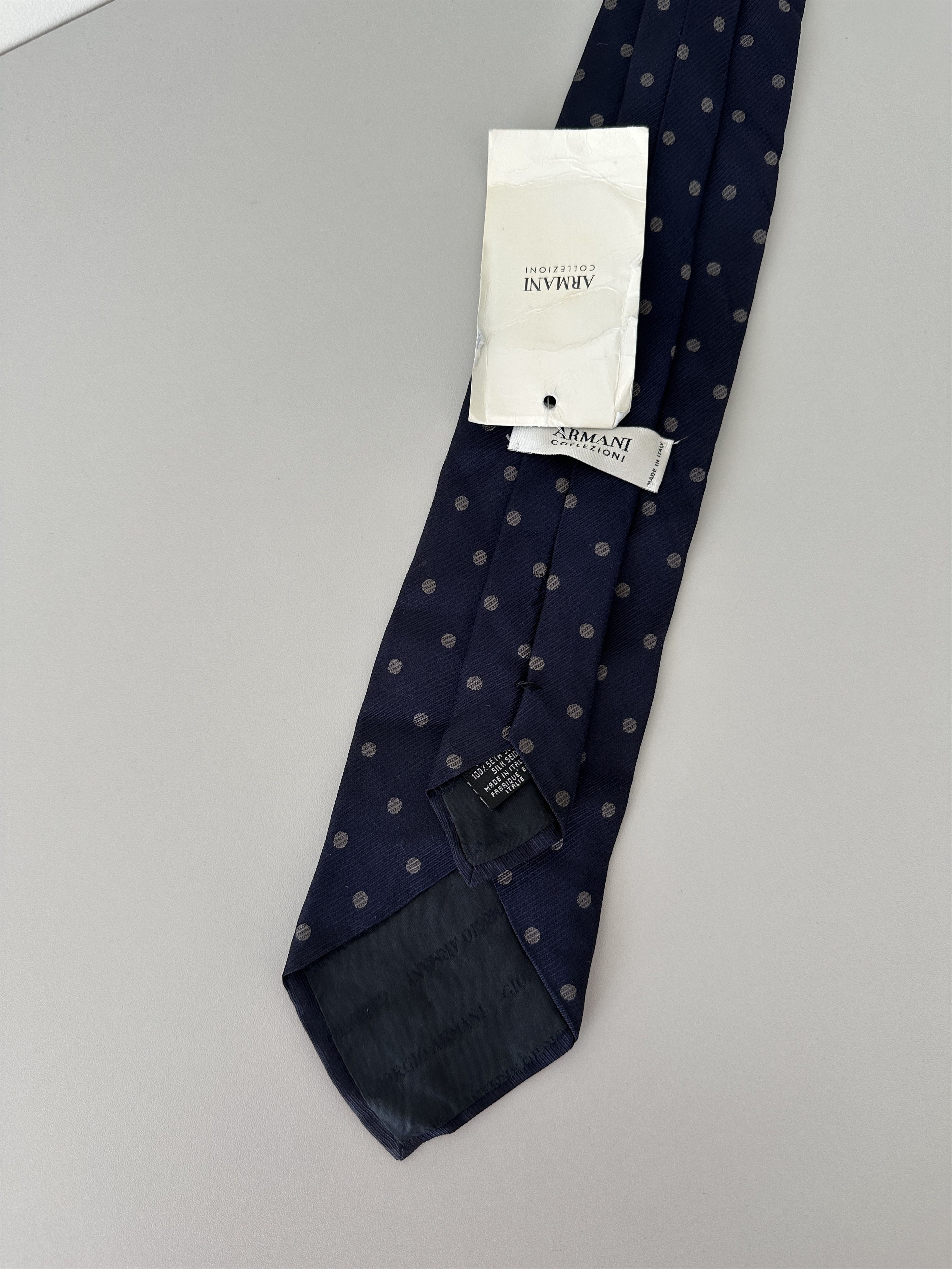 Armani Armani Collezioni Silk Tie Size ONE SIZE - 3 Thumbnail
