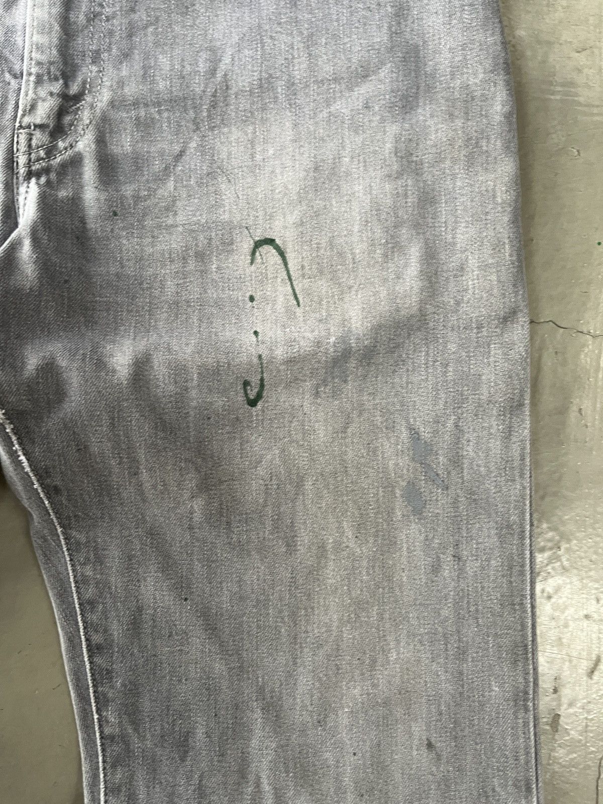 Levi's Vintage 90s Levis 517 Paint Splatter Junya Helmut Lang Style Size US 33 - 19 Thumbnail