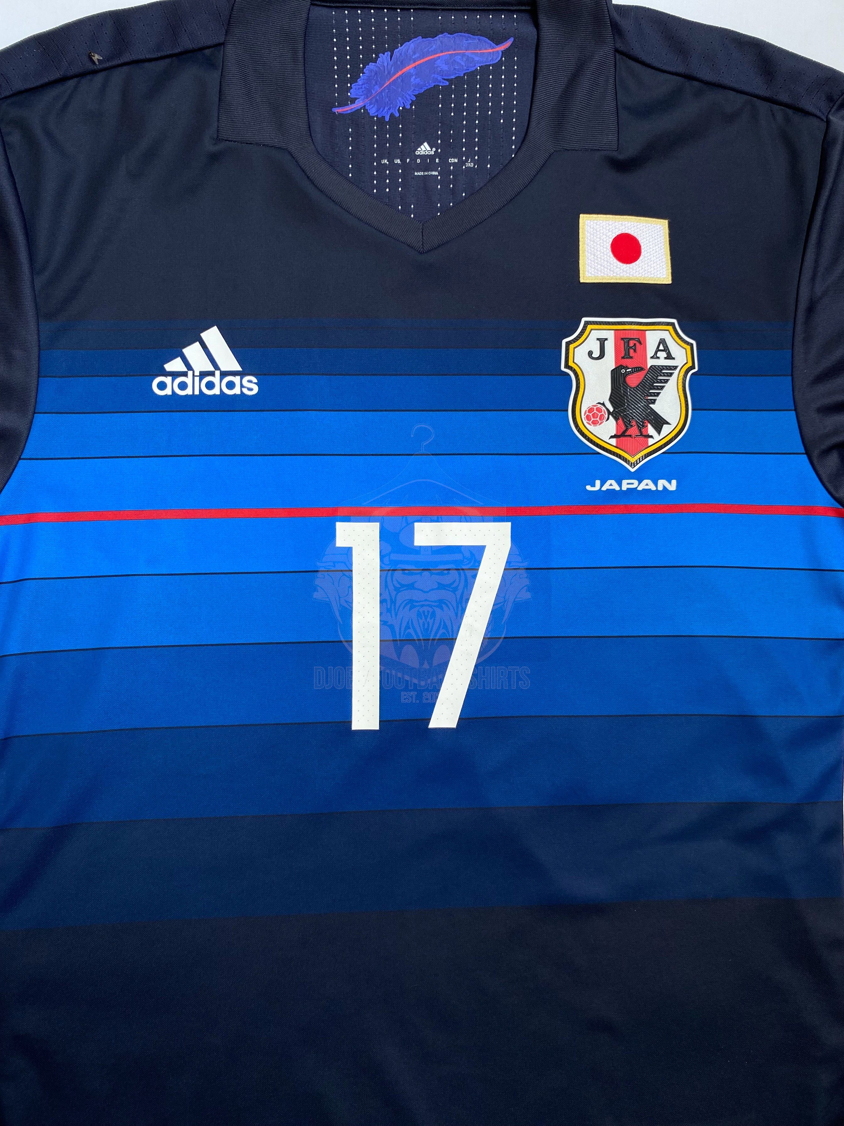 Adidas Japan 2016 Home Player Issue L/S Makoto HASEBE #17 Adizero Size US L / EU 52-54 / 3 - 4 Thumbnail