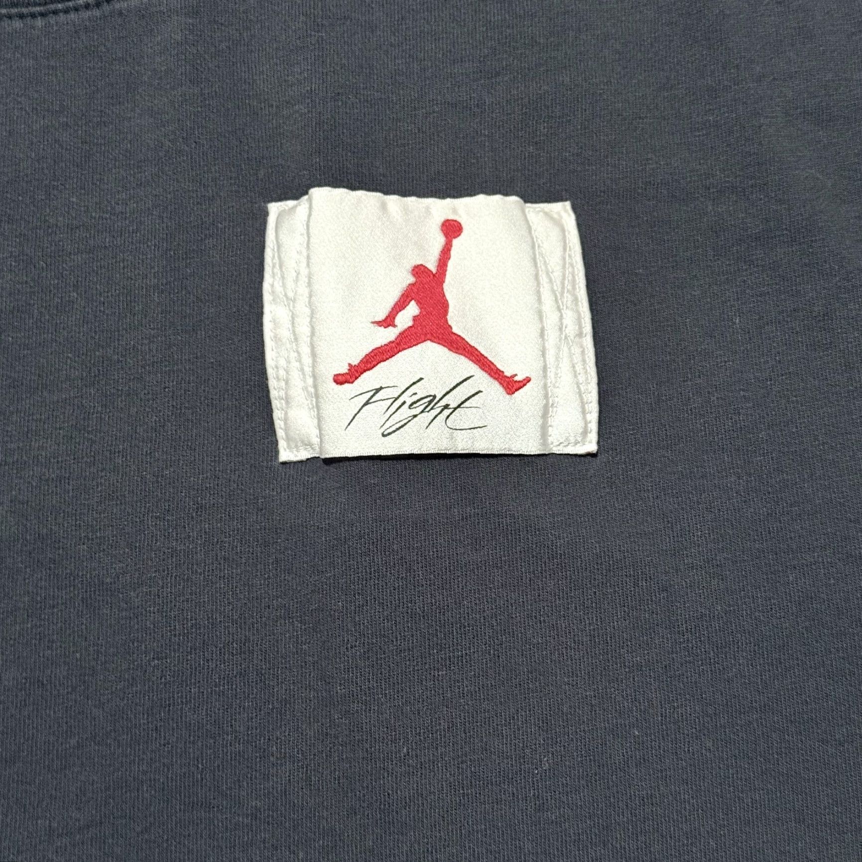 Nike Nike Air Jordan Flight Essentials Logo Patch T-Shirt Black Small Mens Nike Shirt Black Logo Patch Short Sleeve Crew Neck Standard Fit Vintage: No Size US S / EU 44-46 / 1 - 3 Thumbnail