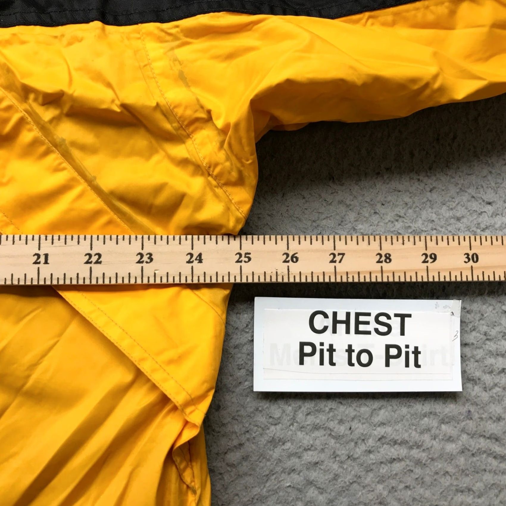Vintage Woolrich HydroMax 2100 Parka Rain Jacket Hooded Mens Large L Yellow Zip Pockets Size US L / EU 52-54 / 3 - 5 Thumbnail
