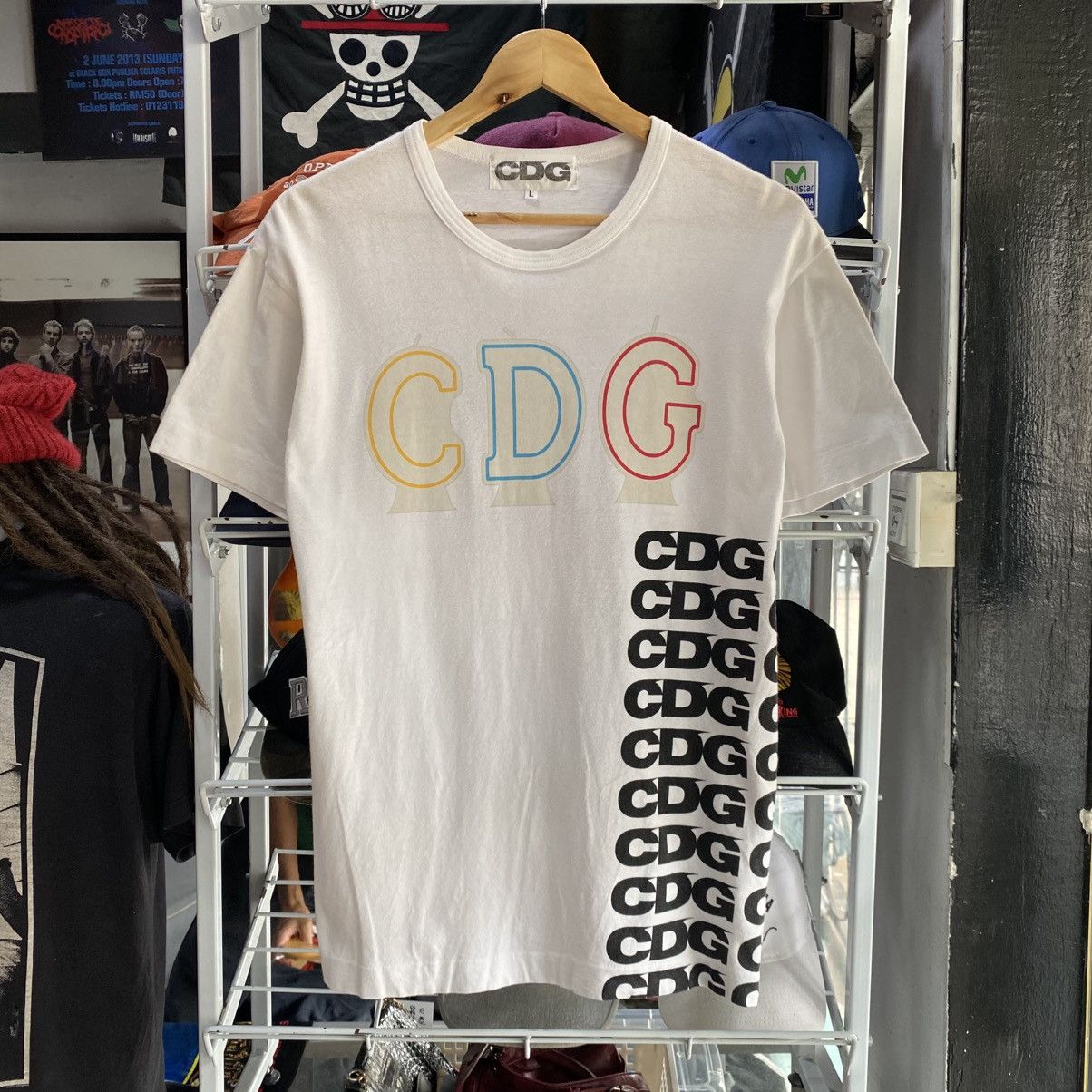 CDG x ANTI SOCIAL CLUB Tシャツ 白 アンチ ギャルソン CDG限定アンチ ソーシャル ソーシャル クラブTシャツ（限定