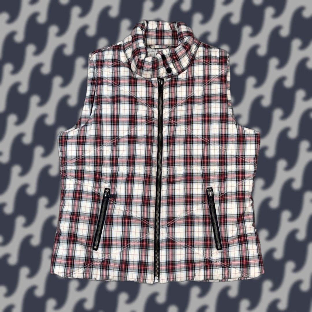 Tommy Hilfiger **Tommy Hilfiger Womens Plaid Red Black Wht Vest Med** User: **Tommy Hilfiger Womens Plaid Red Black Wht Vest Med** Size M / US 6-8 / IT 42-44 - 1 Thumbnail