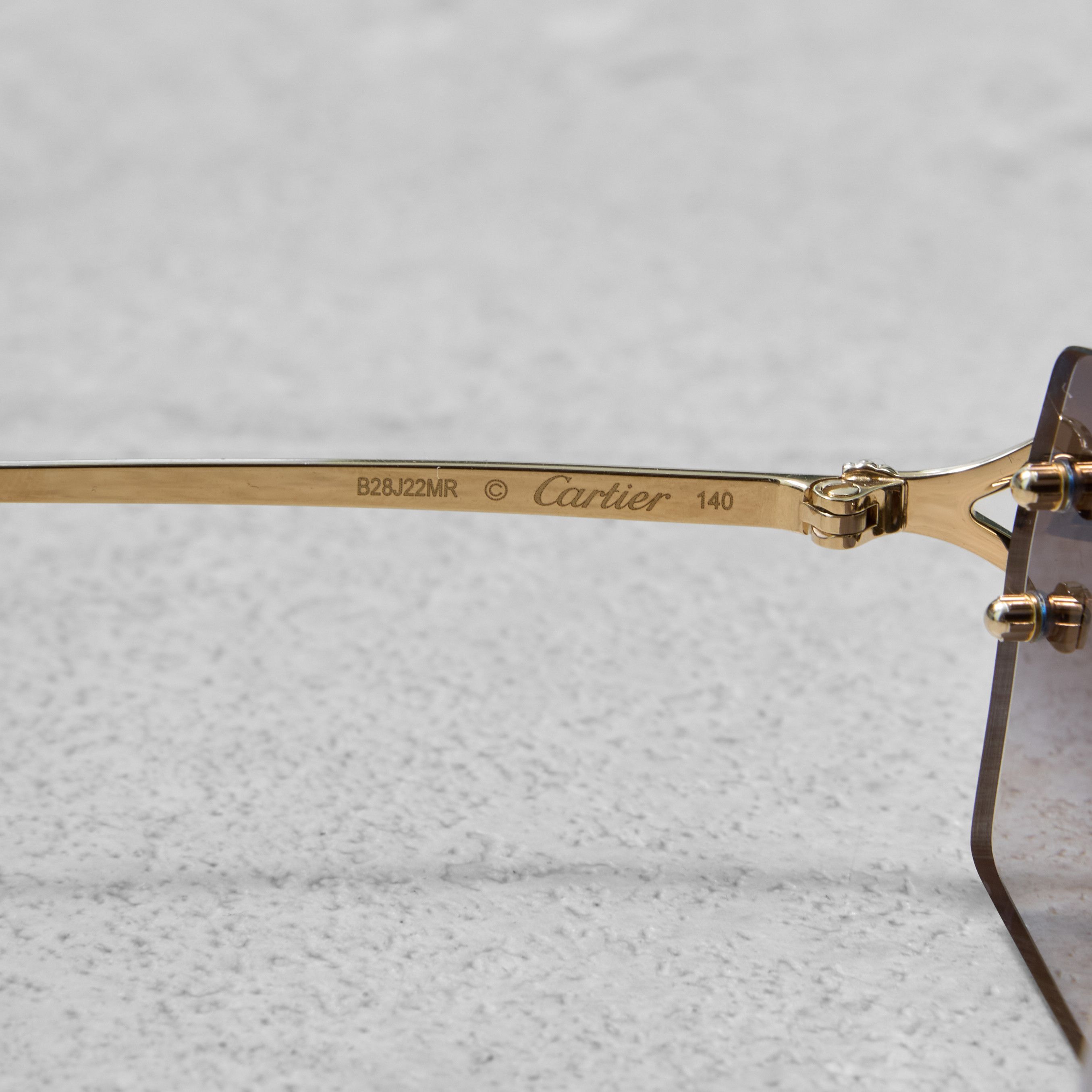 Cartier SMOKE GREY CARTIER CT0550S 001 Size ONE SIZE - 6 Thumbnail