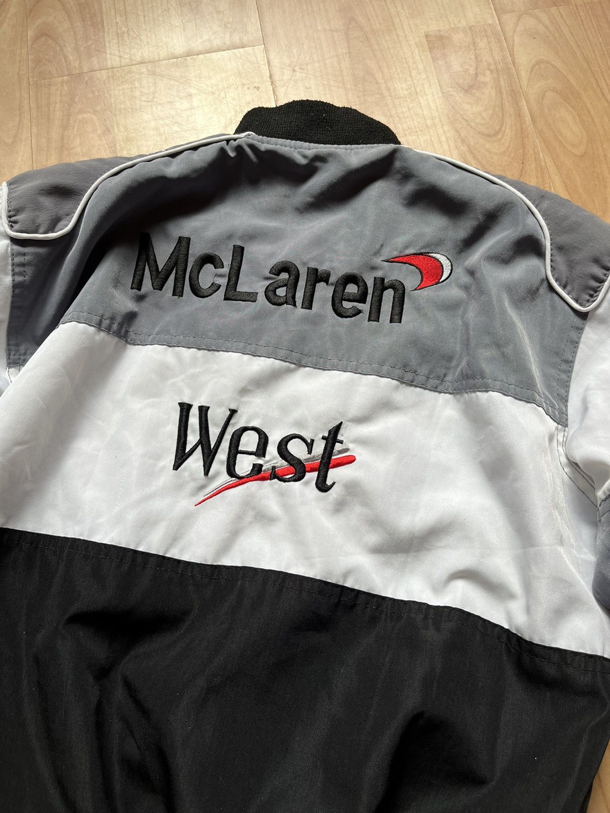 Formula 1 🔥Mercedes-Benz McLaren F1 Racing Promo Jacket Vintage 90s Size US XS / EU 42 / 0 - 6 Thumbnail