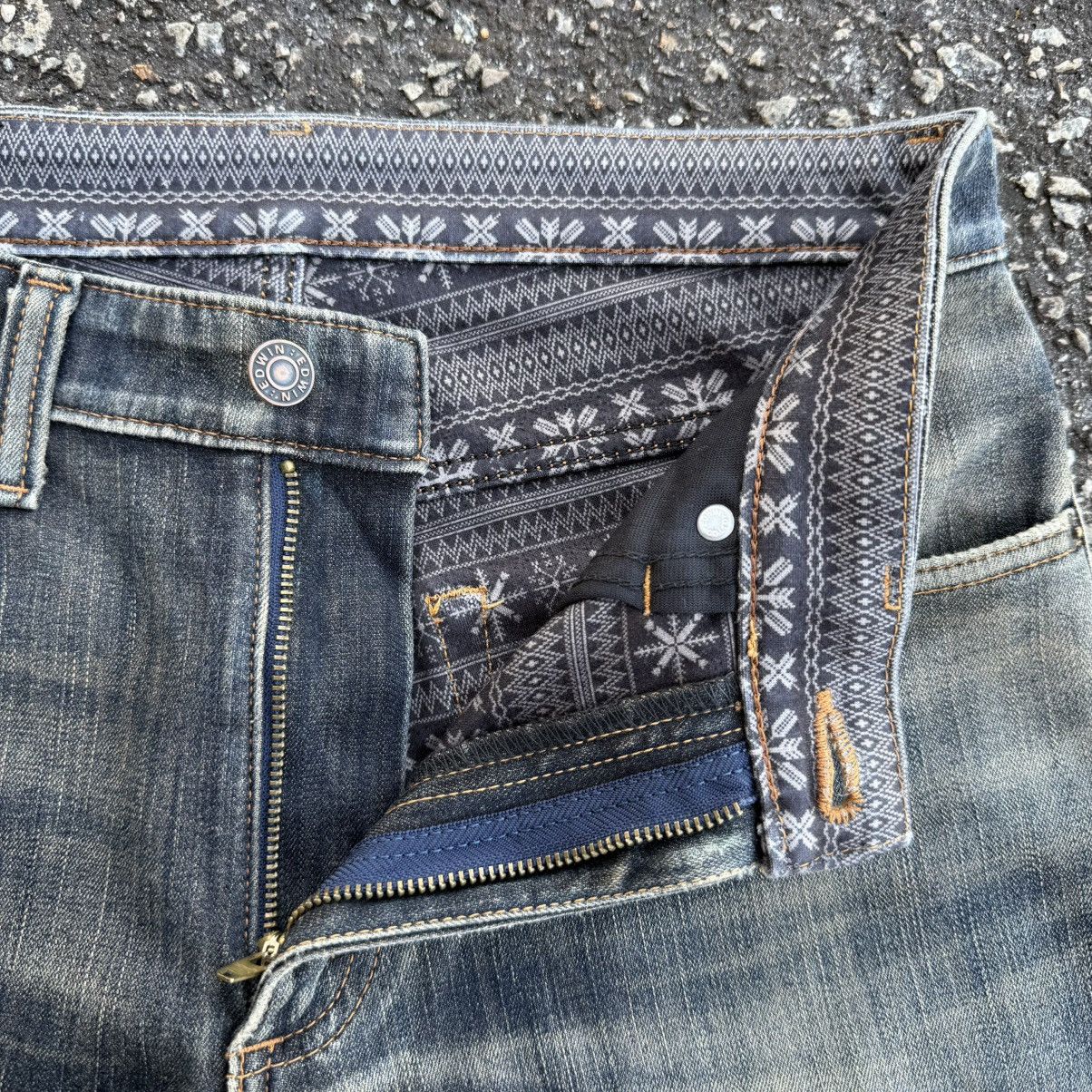 Edwin Vintage Edwin 503 Rusty Black Denim Jean Pants W30 Size US 30 / EU 46 - 8 Thumbnail