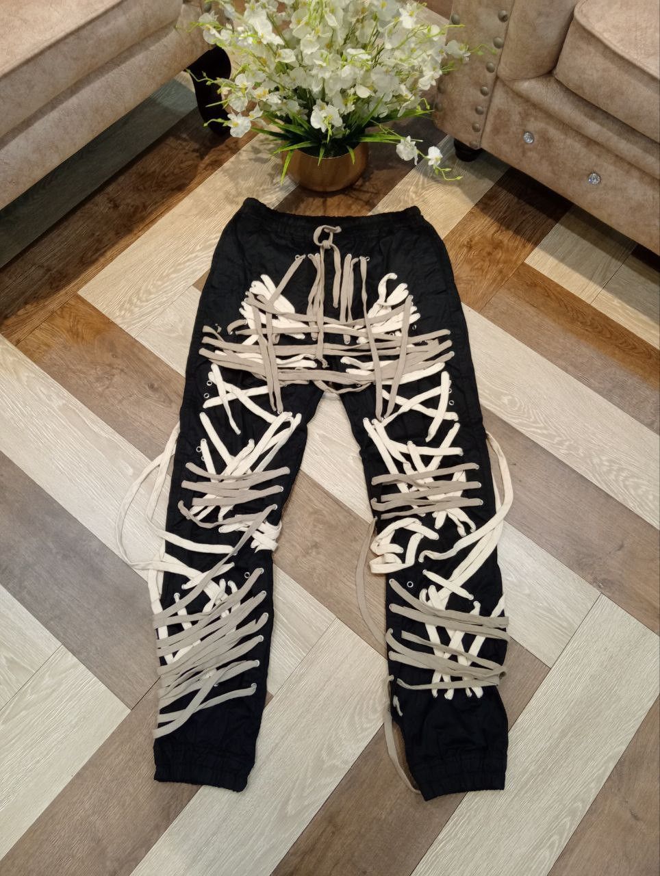 Japanese Brand JAPANESE BRAND MEGALACE PANTS - SIZE XL Size US 30 / EU 46 - 1 Thumbnail