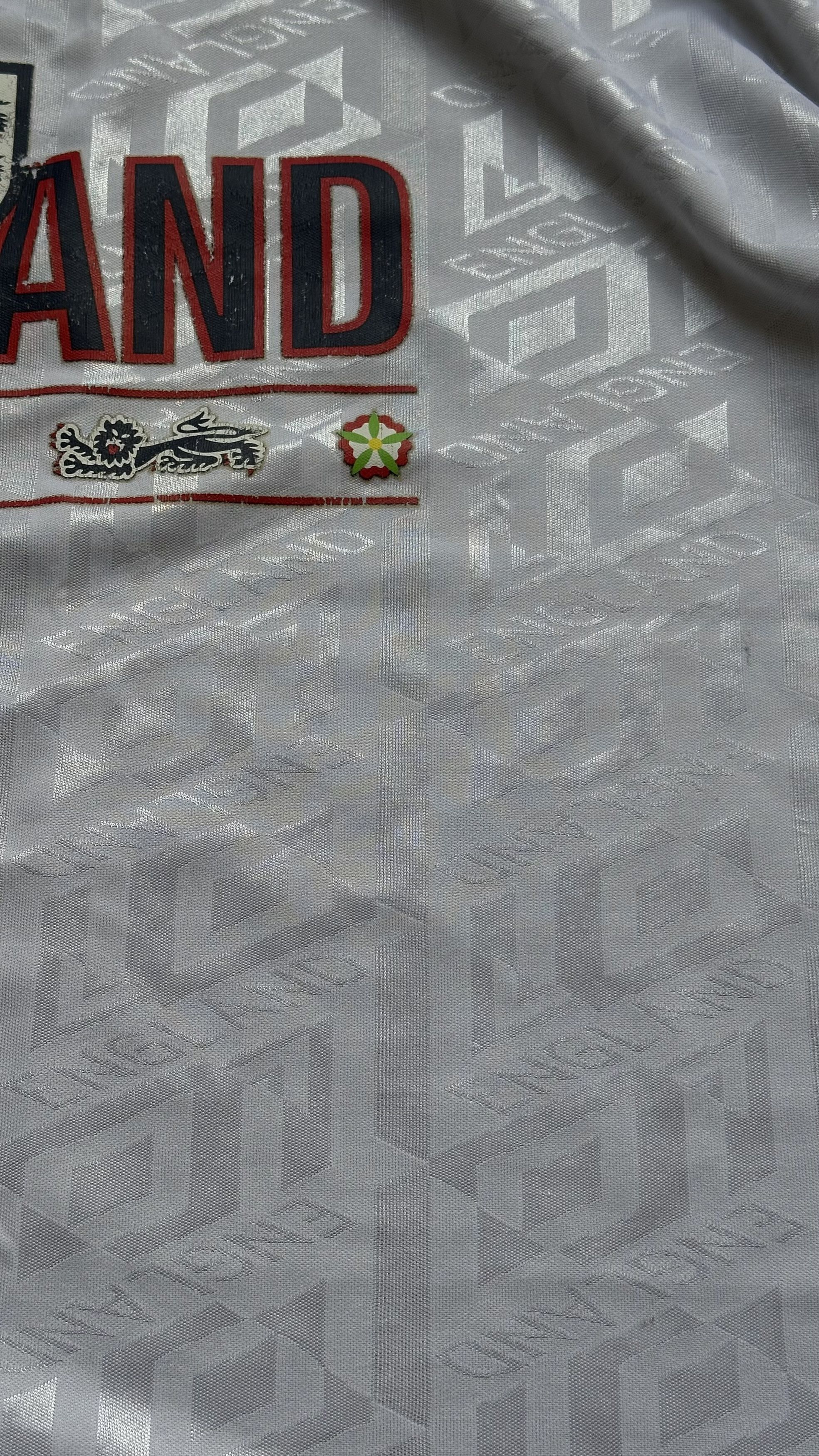 Umbro 90s Umbro England National Team Vintage Jersey Size US L / EU 52-54 / 3 - 9 Thumbnail