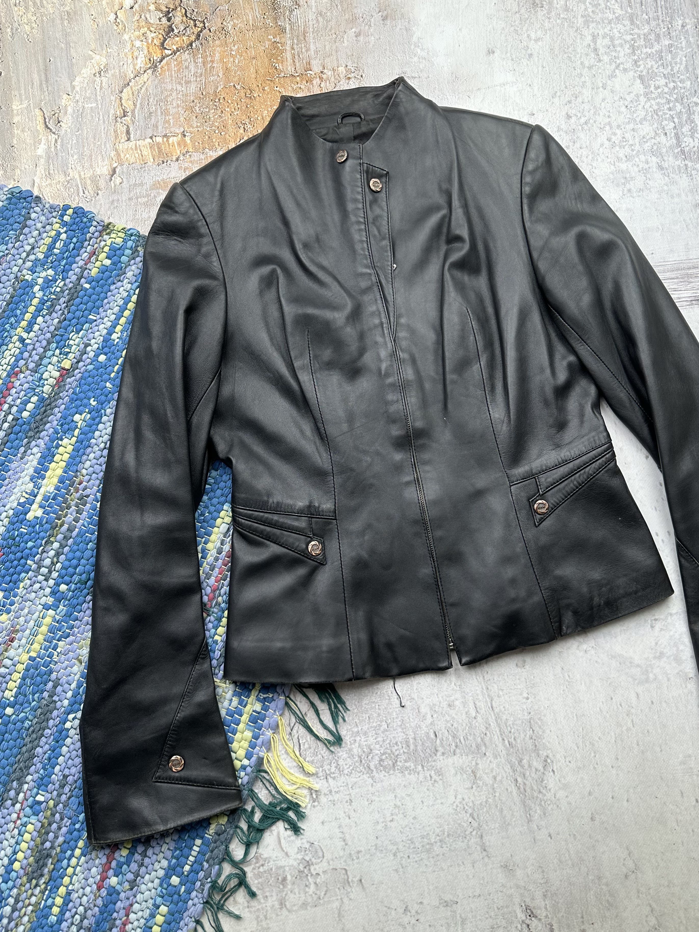 Japanese Brand Vintage Leather Jacket A337D15(23) Size S / US 4 / IT 40 - 2 Thumbnail