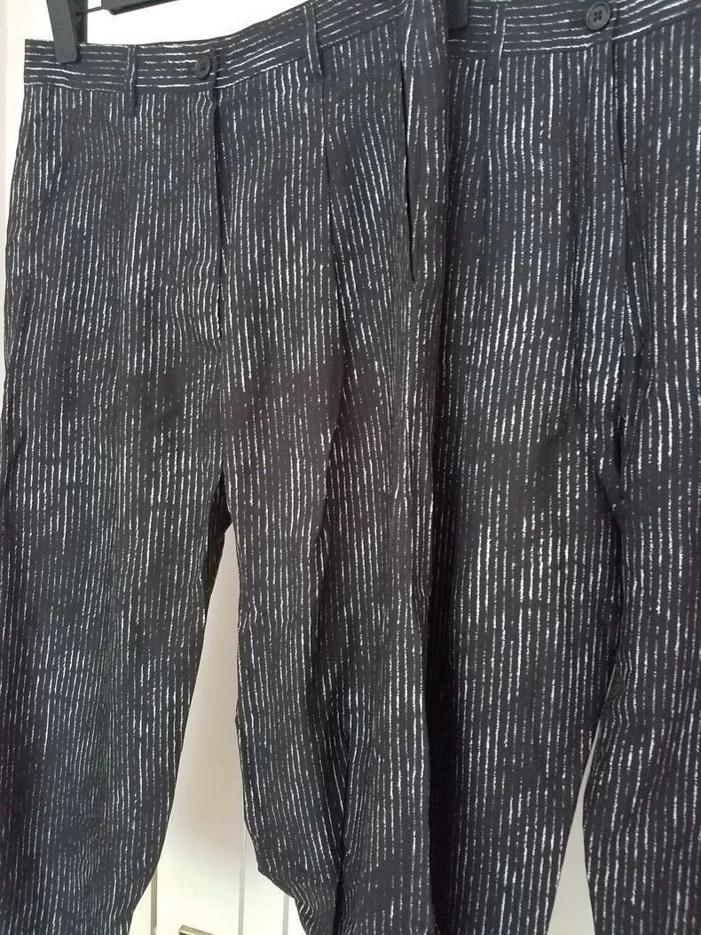 Ann Demeulemeester ann demeulemeester black cropped pants NXT-2504 Size US 30 / EU 46 - 2 Thumbnail