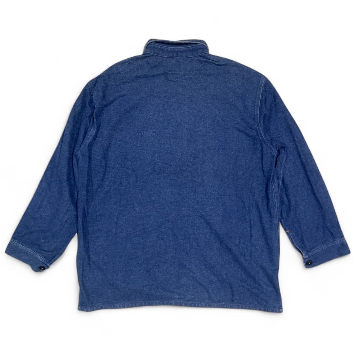 Japan Blue Blue Way Japan Work Line Pull Over Indigo Shirt Size US L / EU 52-54 / 3 - 6 Thumbnail