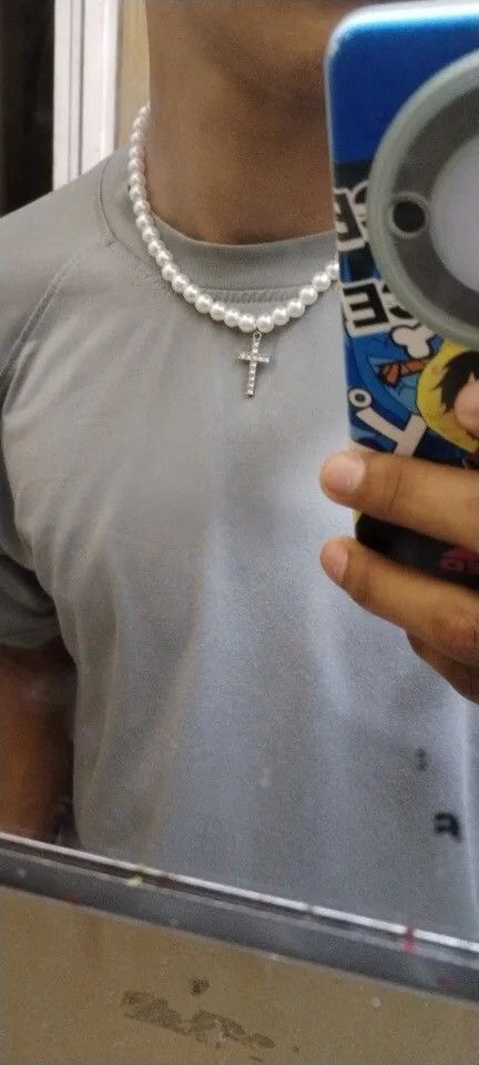 Other l Rhinestone Cross Jesus Pendant Choker Necklace Size ONE SIZE - 7 Thumbnail