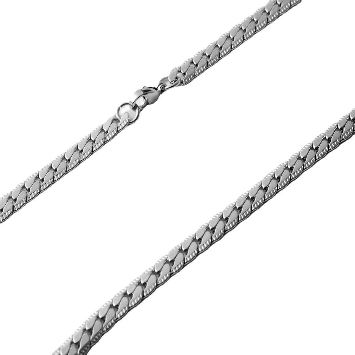 Jewelry Waves Titanium Steel Chain Necklace Size ONE SIZE - 5 Thumbnail