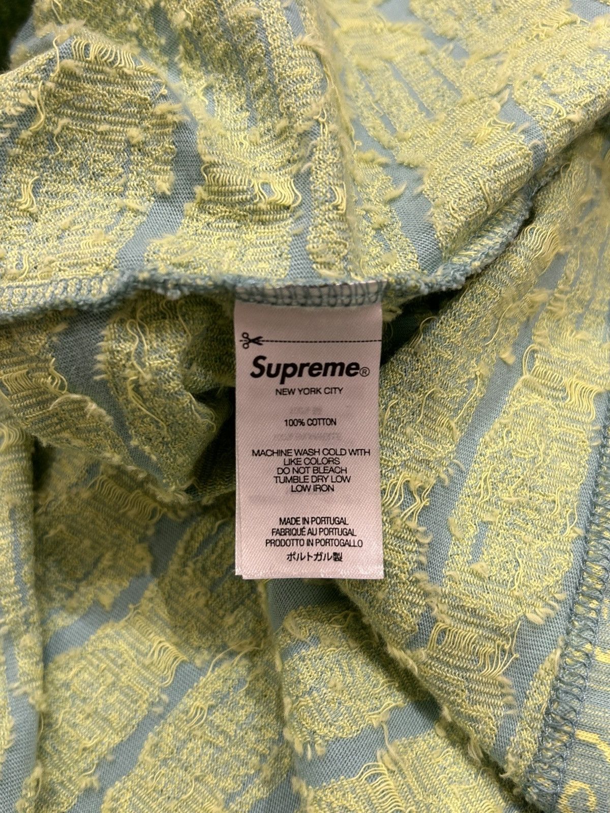 Supreme Supreme Word Bubble Jacquard Tee Size US XXL / EU 58 / 5 - 4 Thumbnail