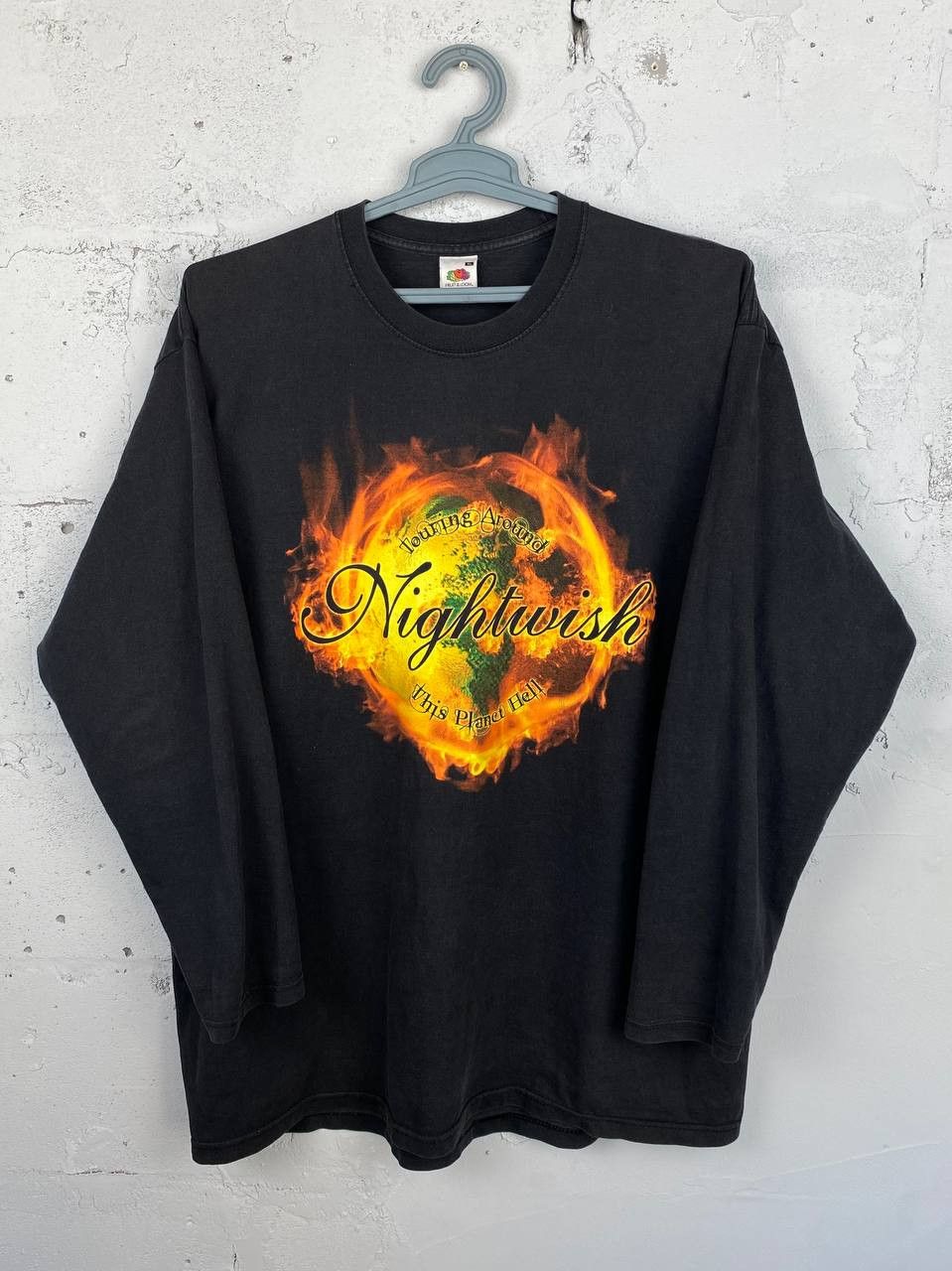 Band Tees × Vintage Nightwish Hardcore Metal vintage longsleeve t-shirt 2000 Size US XL / EU 56 / 4 - 1 Thumbnail