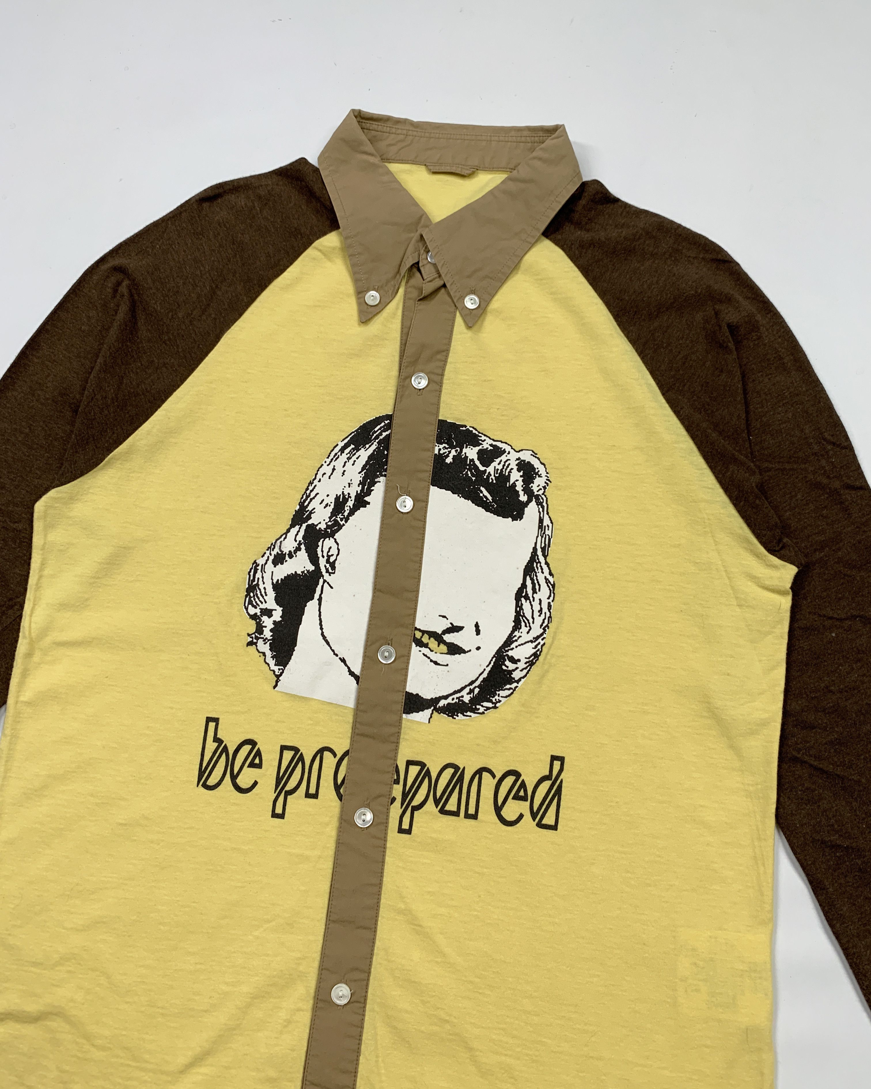 Maison MIHARA YASUHIRO 00s Reconstructed / Anti-Smoking Shirt Size US S / EU 44-46 / 1 - 3 Thumbnail