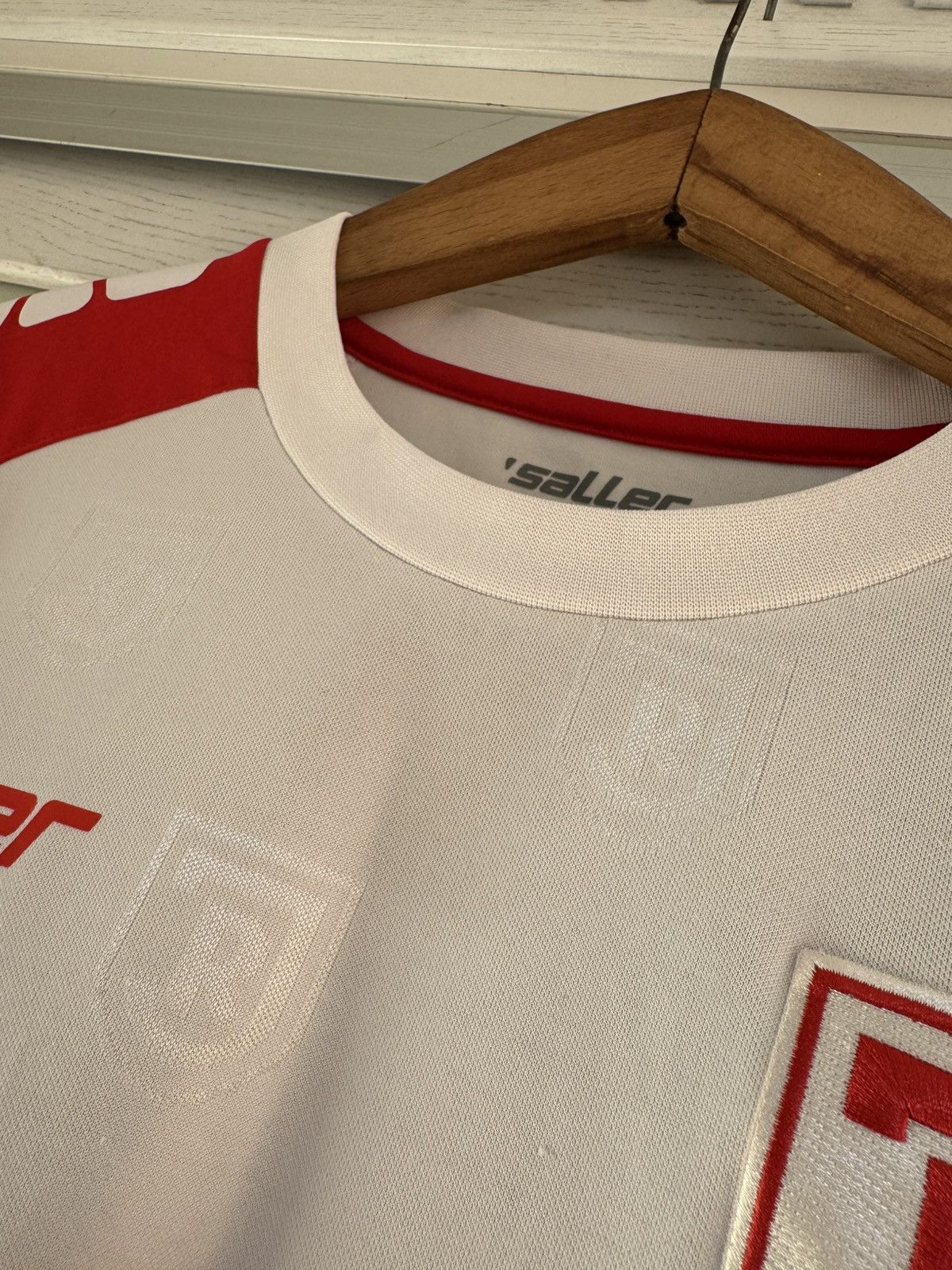 Vintage Jahn Regensburg 2021-2022 Home Soccer Jersey Football Shirt Size US L / EU 52-54 / 3 - 14 Thumbnail