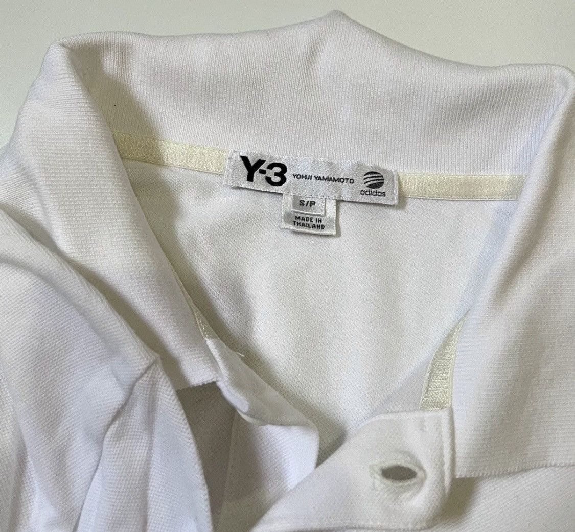 Yohji Yamamoto TAX FREE 🇺🇸 Yohji yamamoto y-3 logo polo shirt Size US S / EU 44-46 / 1 - 3 Thumbnail