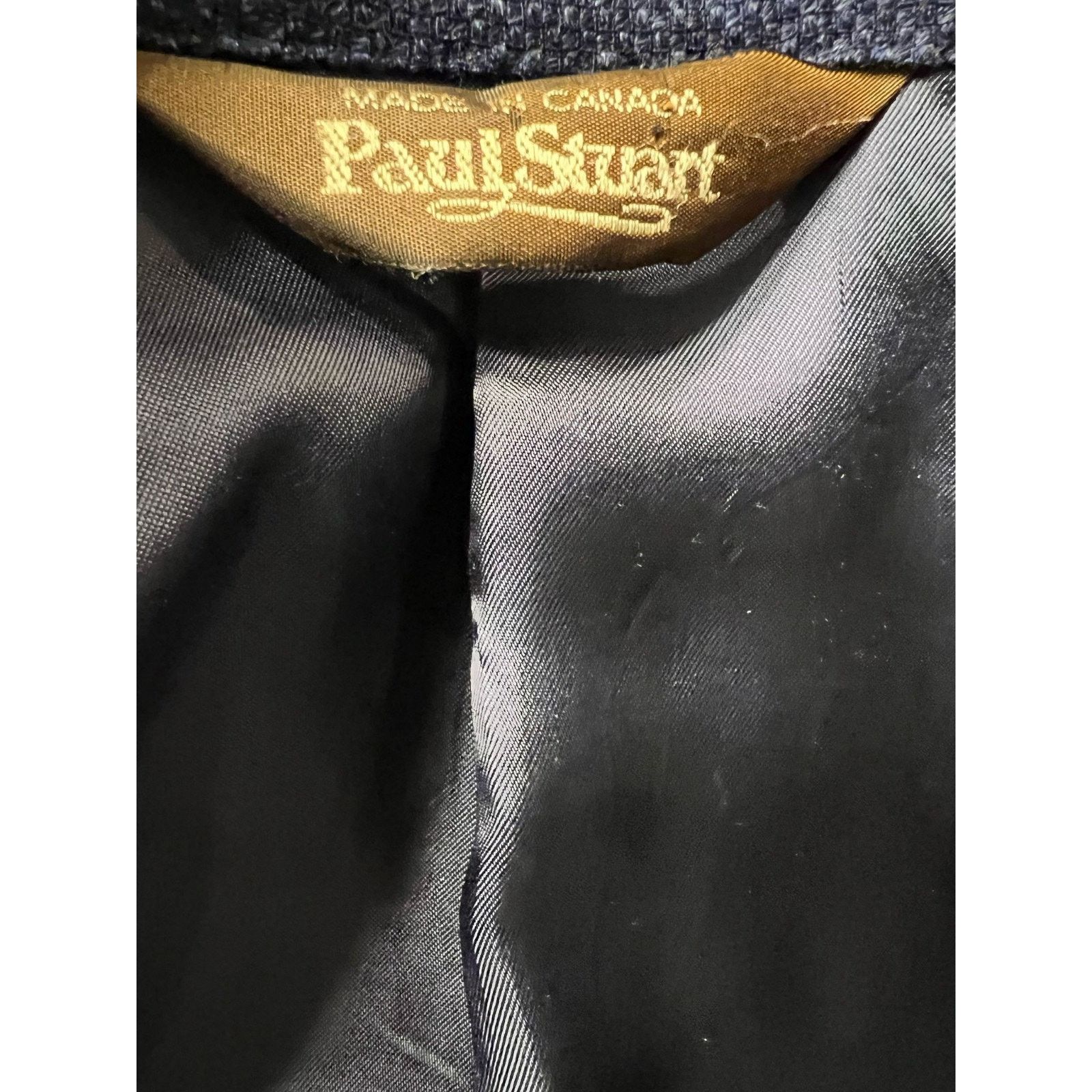 Paul Stuart Paul Stuart Men's Sapphire Blue Blazer 42R $1,395 Size 42R - 6 Thumbnail