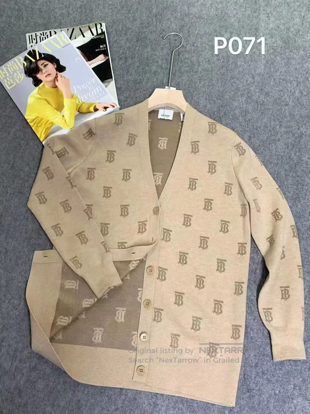 Burberry Burberry Logo Wool Knit Cardigan XXS. Size XXS / US 00 / IT 34 - 1 Thumbnail