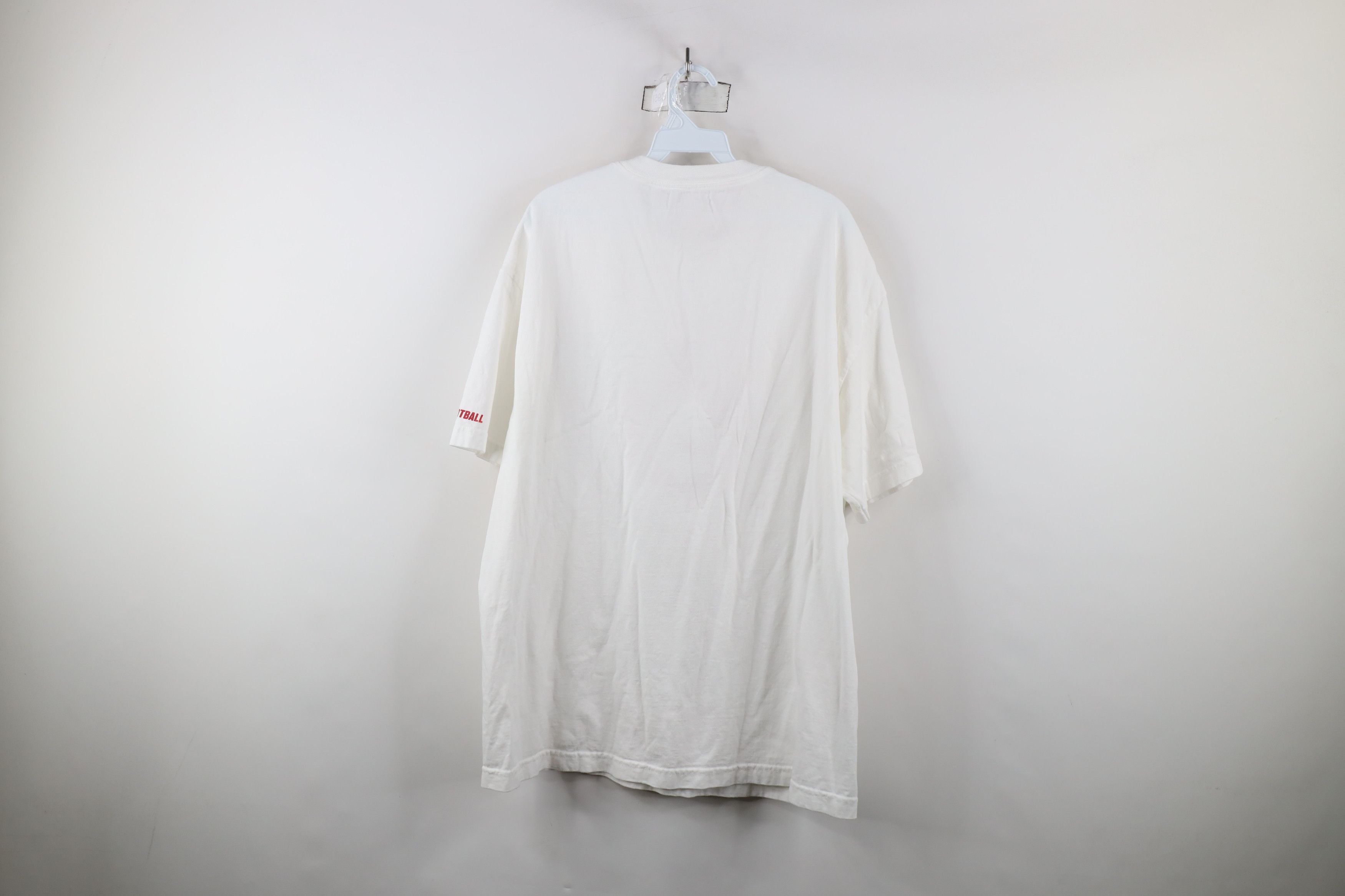 Nike × Vintage Vintage Y2K Nike Football Center Swoosh Short Sleeve T-Shirt Size US XL / EU 56 / 4 - 9 Thumbnail