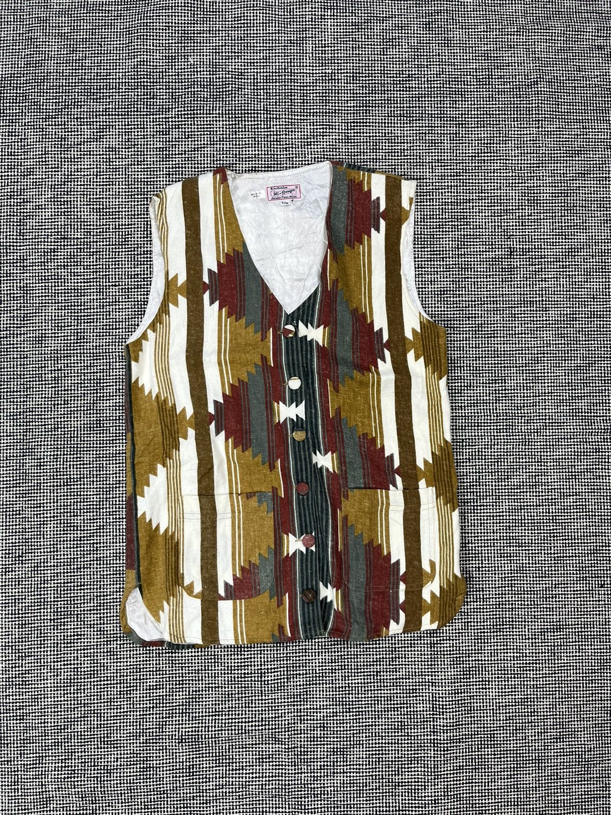 Cowboy Equipment × Vintage ➕ vintage Navajo style vest jacket cowboy western Americana Size US M / EU 48-50 / 2 - 1 Thumbnail