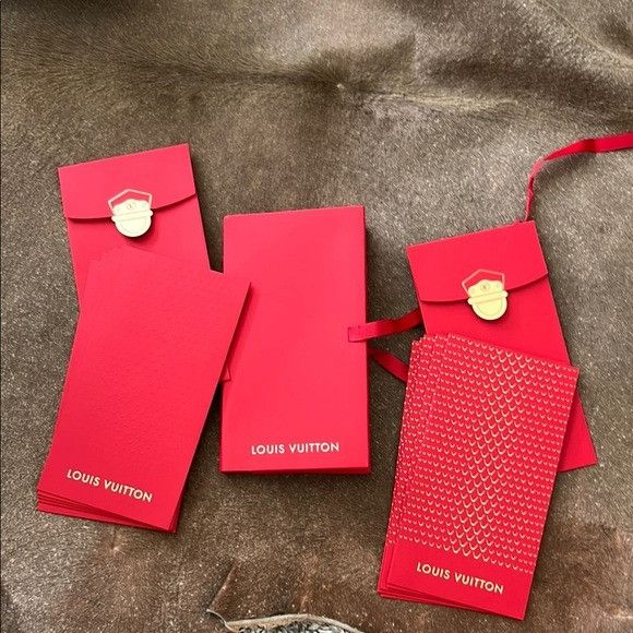 Louis Vuitton Louis Vuitton Chinese New Year Envelopes Set CNY LNY Size ONE SIZE - 1 Thumbnail