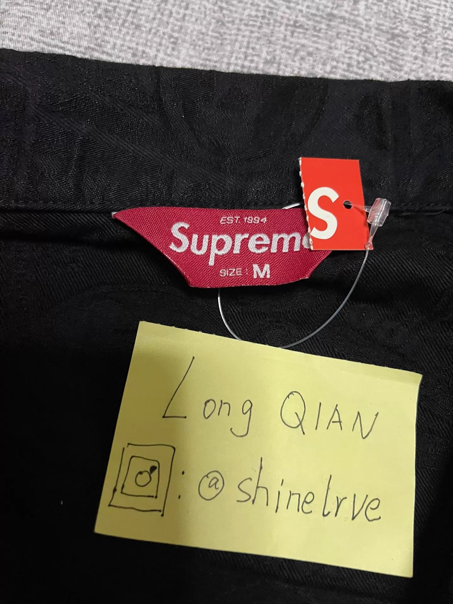 Supreme Supreme Dollar Denim Work All Over Print M Jacket Size US M / EU 48-50 / 2 - 3 Thumbnail