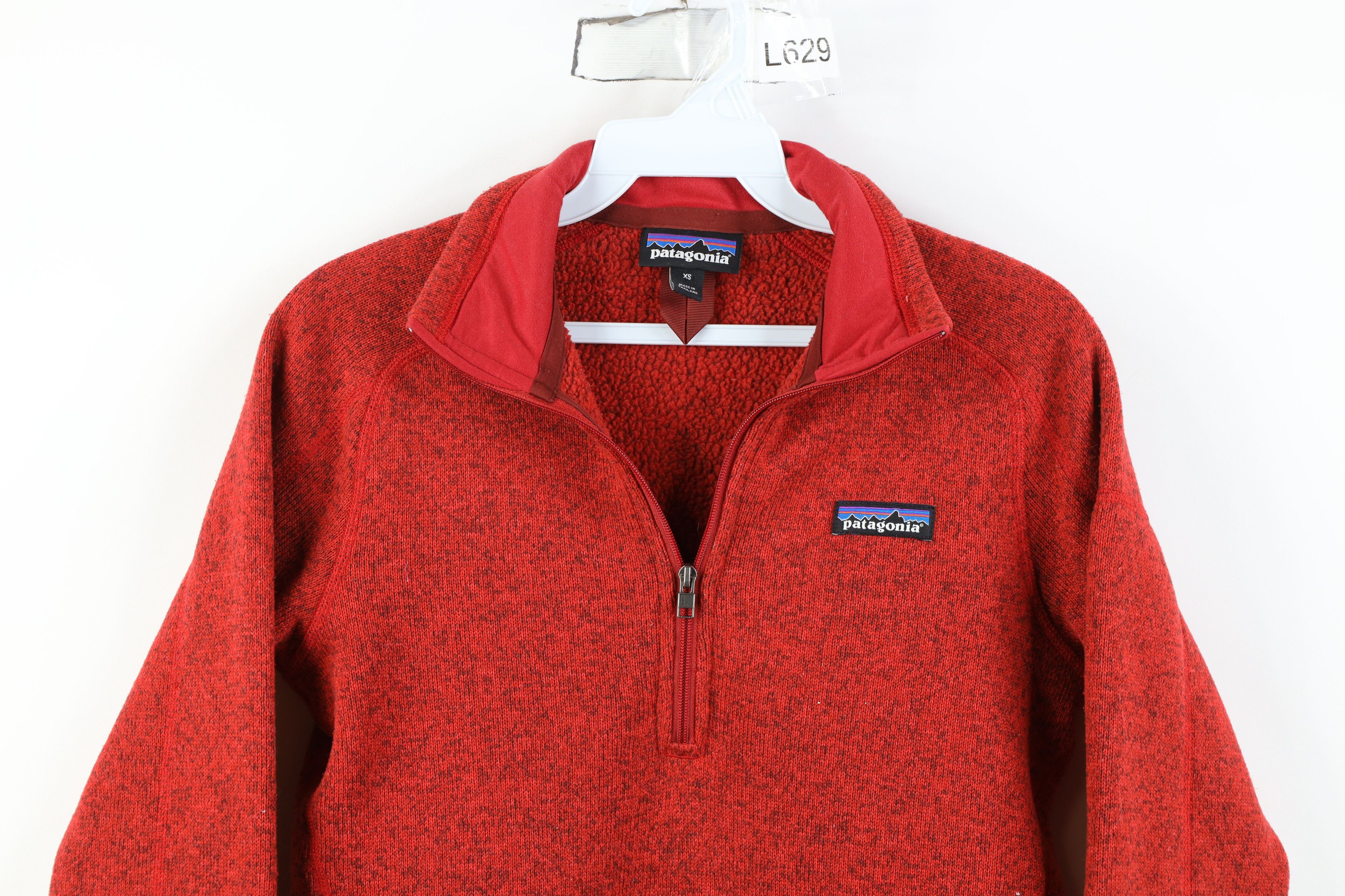 Patagonia Patagonia Knit Better Sweater Half Zip Pullover Sweater Red Size XS / US 0-2 / IT 36-38 - 2 Thumbnail