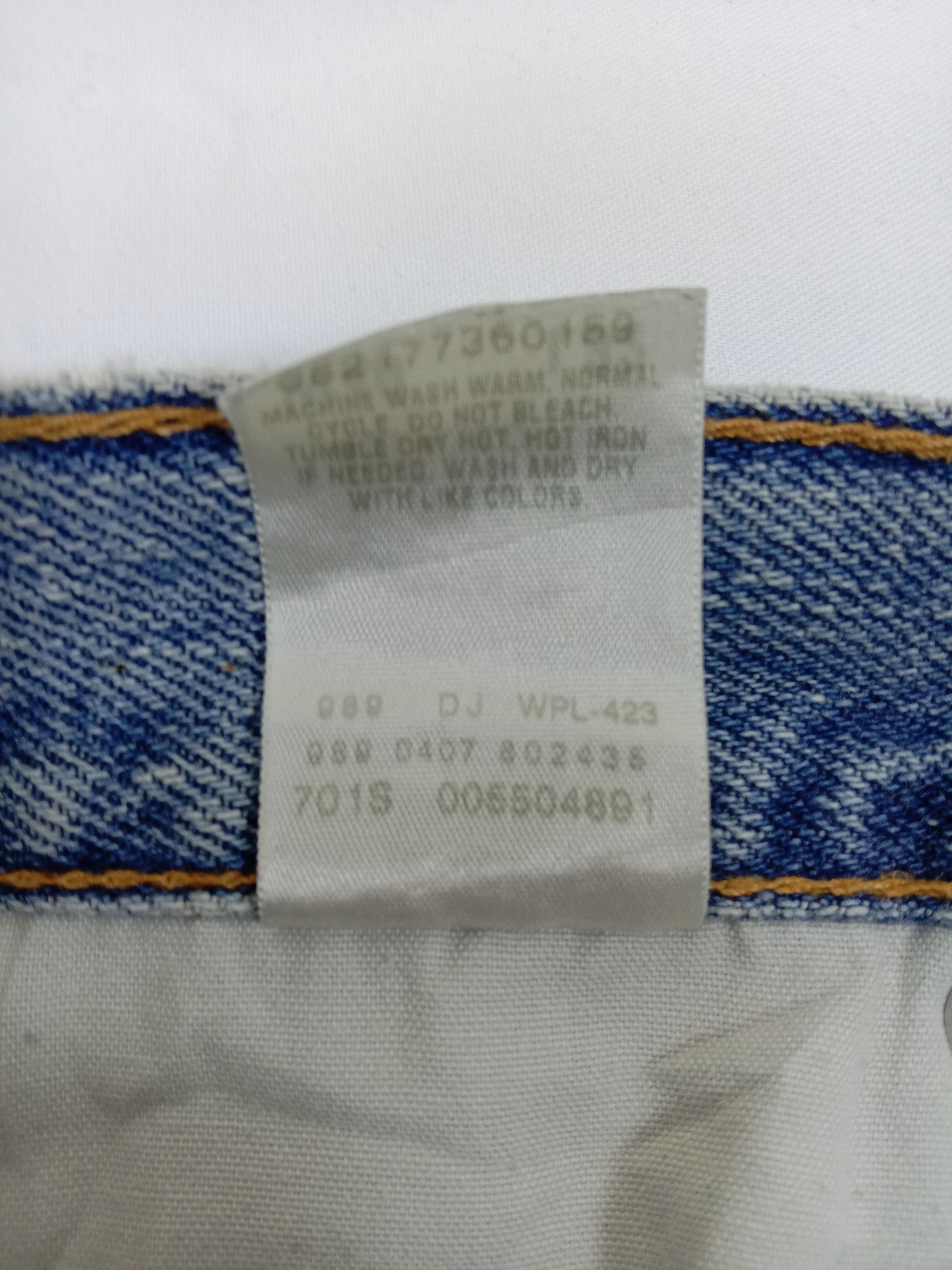Levi's × Levi's Vintage Clothing Vintage Levi's 550 Jeans Dirty Wash Distressed Denim Size US 40 / EU 56 - 13 Thumbnail