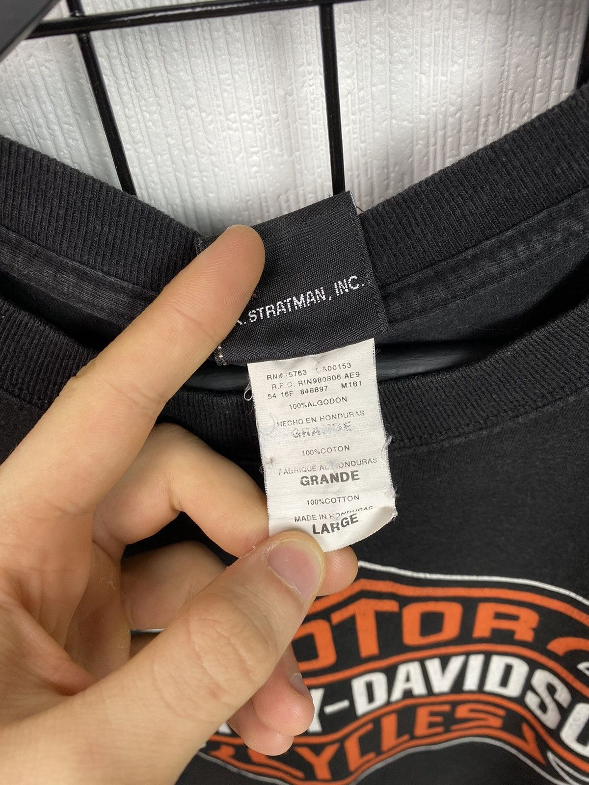 Other Harley Davidson Lausanne Morges Switzerland t shirt Black L Size US L / EU 52-54 / 3 - 13 Thumbnail