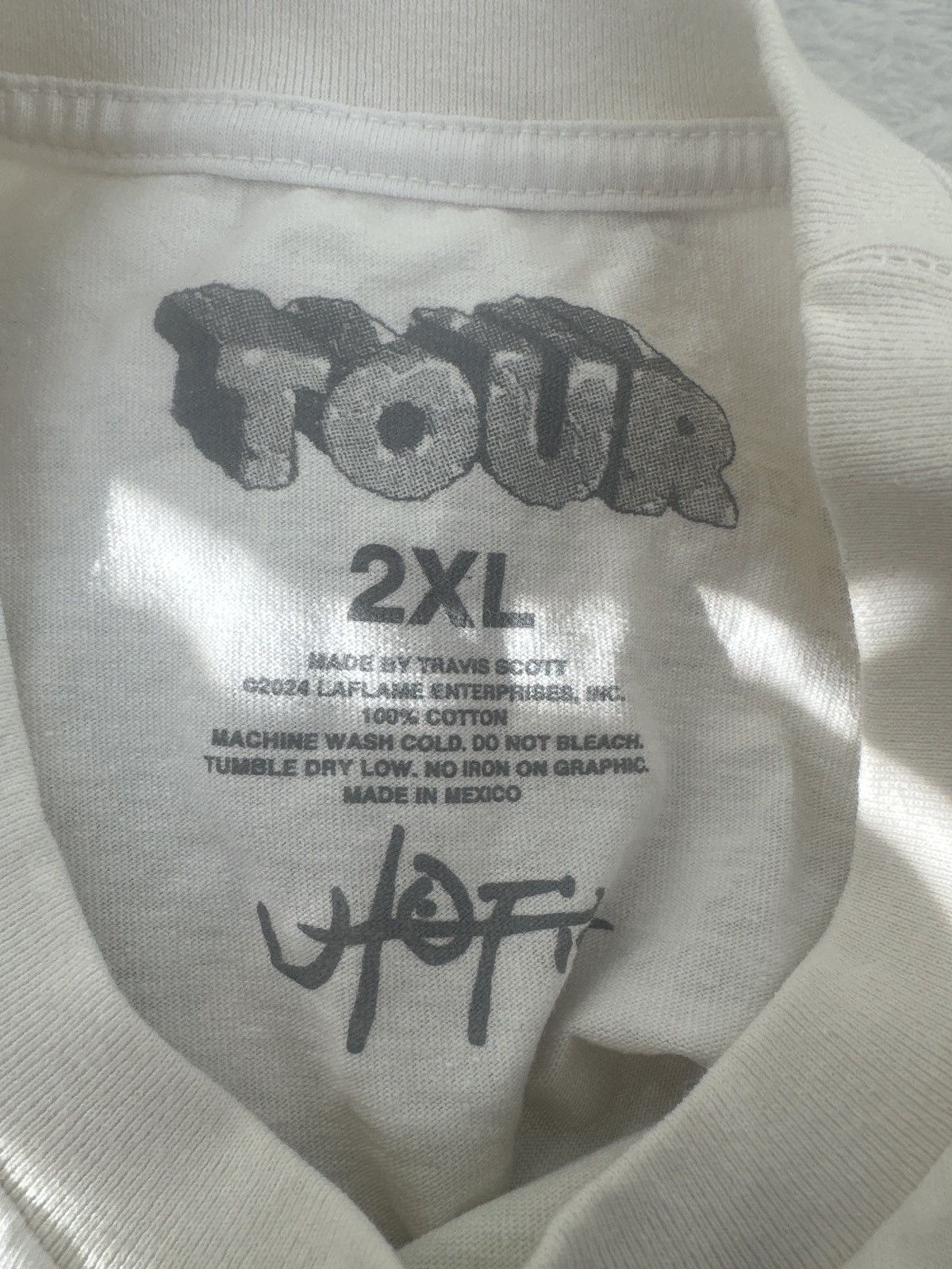 Travis Scott Travis Scott Utopia Tour Skitzo Circus Maximus Tee Size US XXL / EU 58 / 5 - 3 Thumbnail