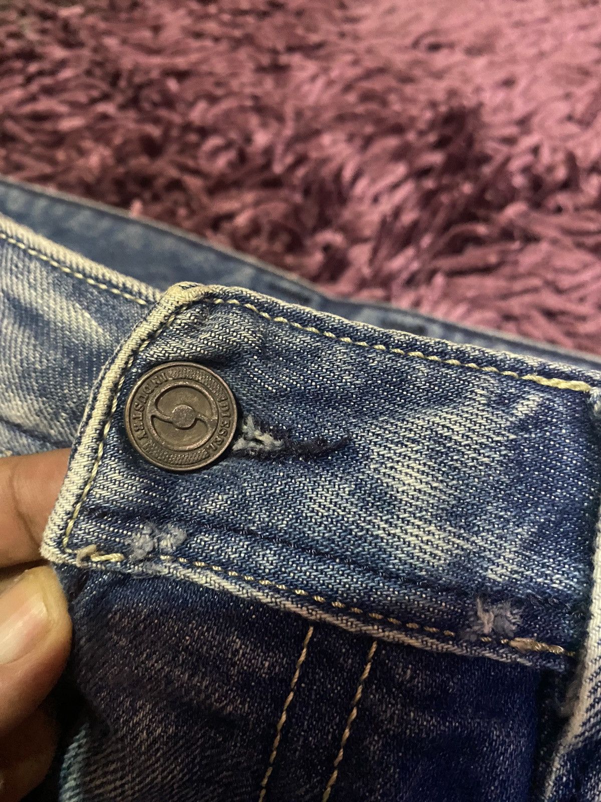 Diesel × Vintage FLARE 🔥 Vintage Diesel Trouleg Jeans Size US 33 - 9 Thumbnail