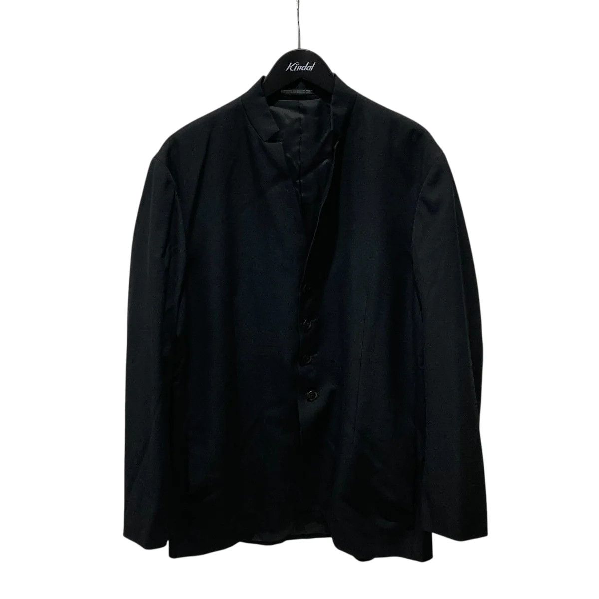 Yohji Yamamoto Yohji Yamamoto pour homme/HT-J60-101 Collarless Jacket Size US L / EU 52-54 / 3 - 1 Thumbnail