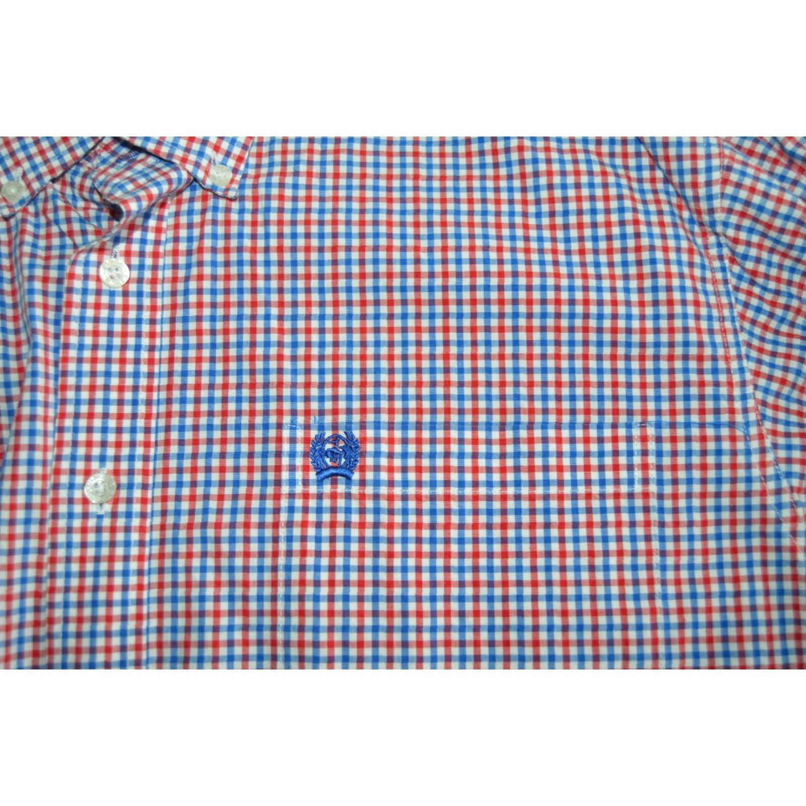 Vintage Cinch Western L/S Shirt M Red White Blue Check Cotton Shirt Mens Button-Up Casual Western Christmas? Size US M / EU 48-50 / 2 - 3 Thumbnail