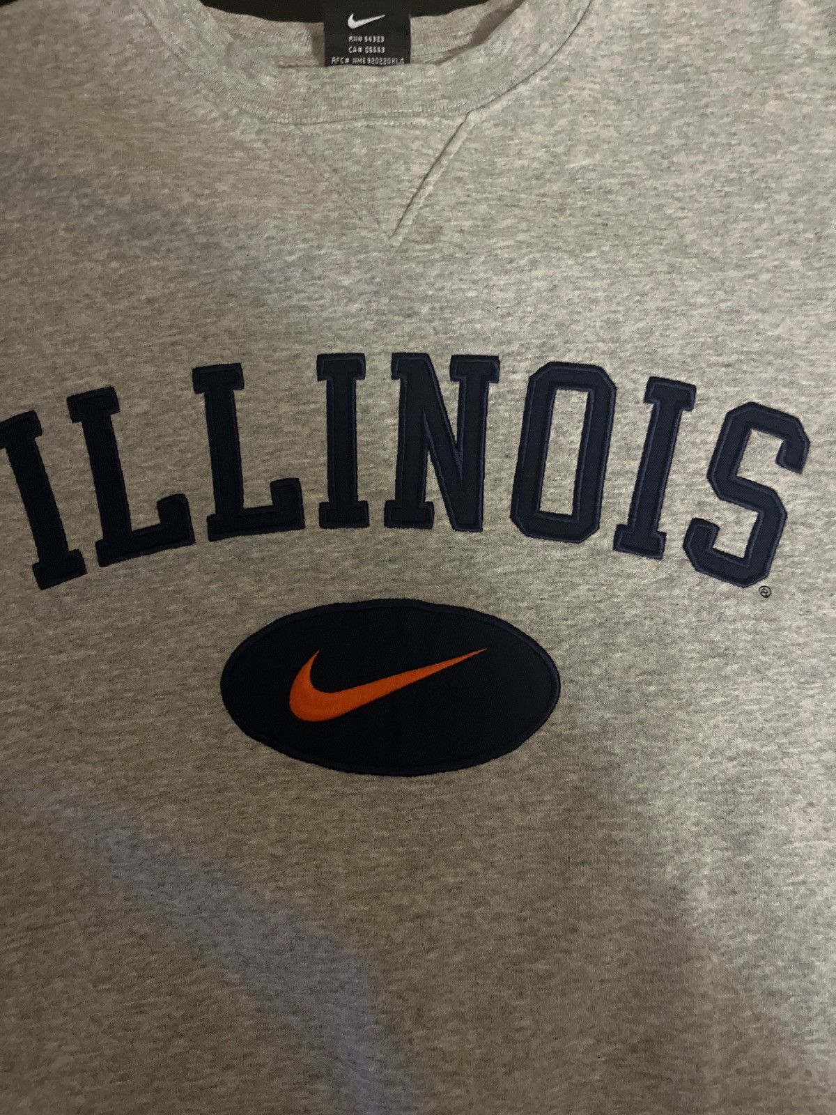 Vintage Nike Illinois Crew Neck Size US S / EU 44-46 / 1 - 2 Thumbnail
