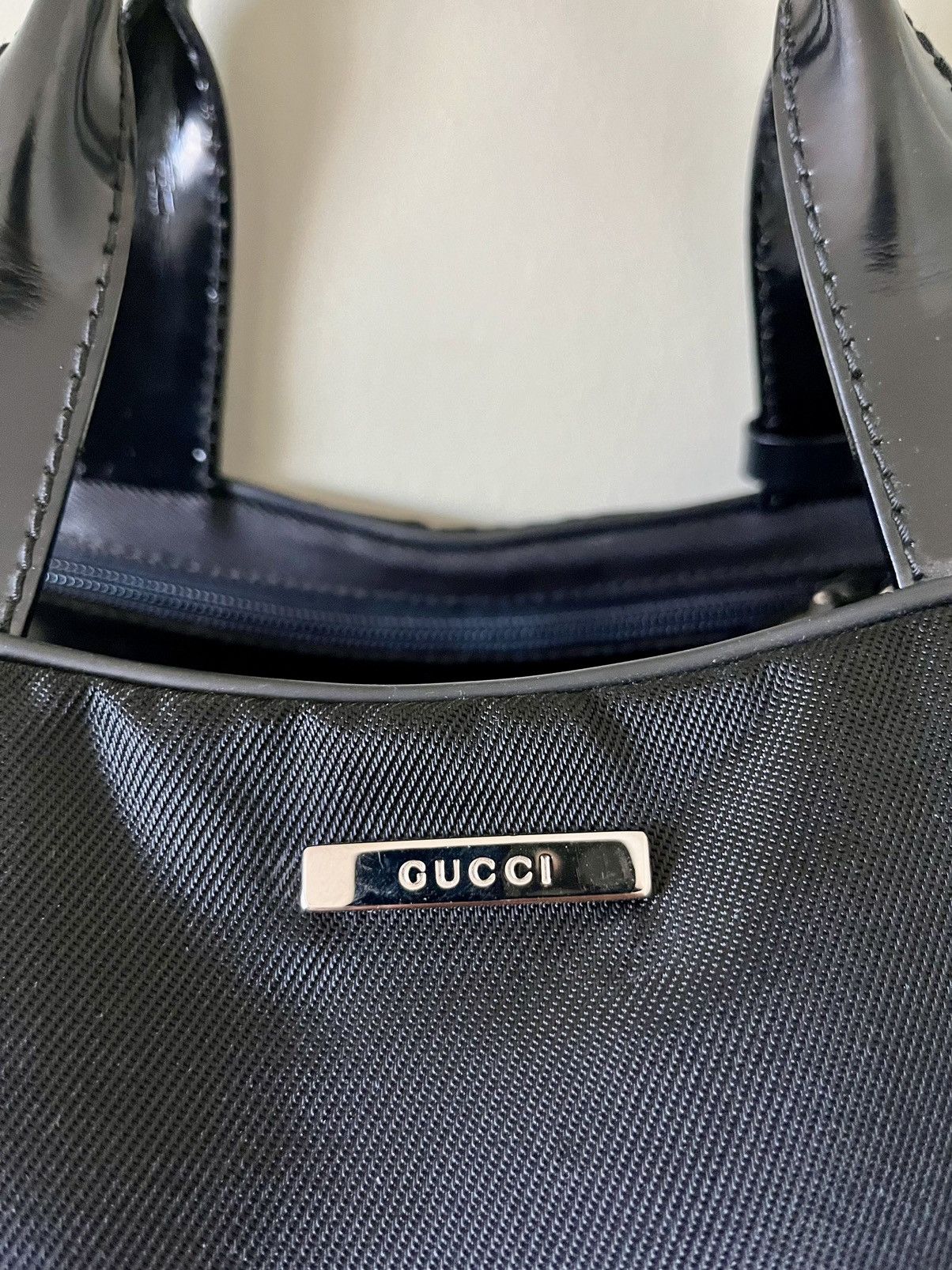 Gucci Gucci Vintage Canvas Weekender Travel Bag Size ONE SIZE - 3 Thumbnail