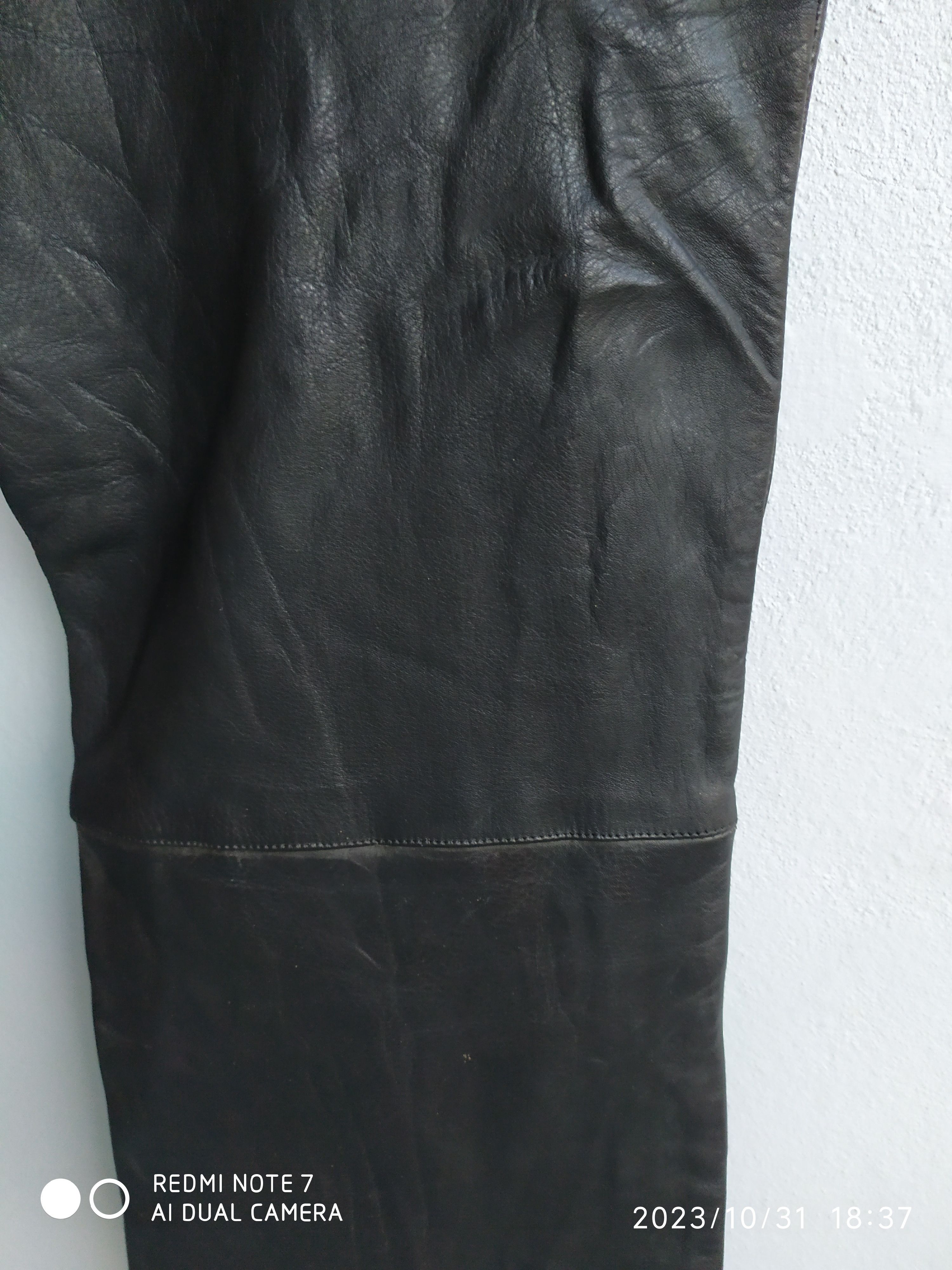 Leather × Vintage Vintage Leather Pants Size US 35 - 5 Thumbnail