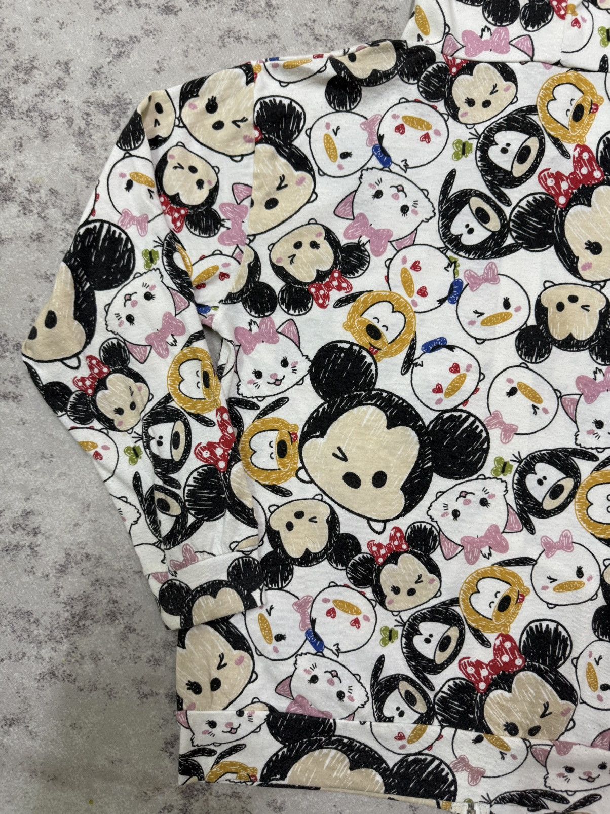 Disney Vintage Y2K Disney Character Teum Tsum Fullprint Sweater Size S / US 4 / IT 40 - 9 Thumbnail