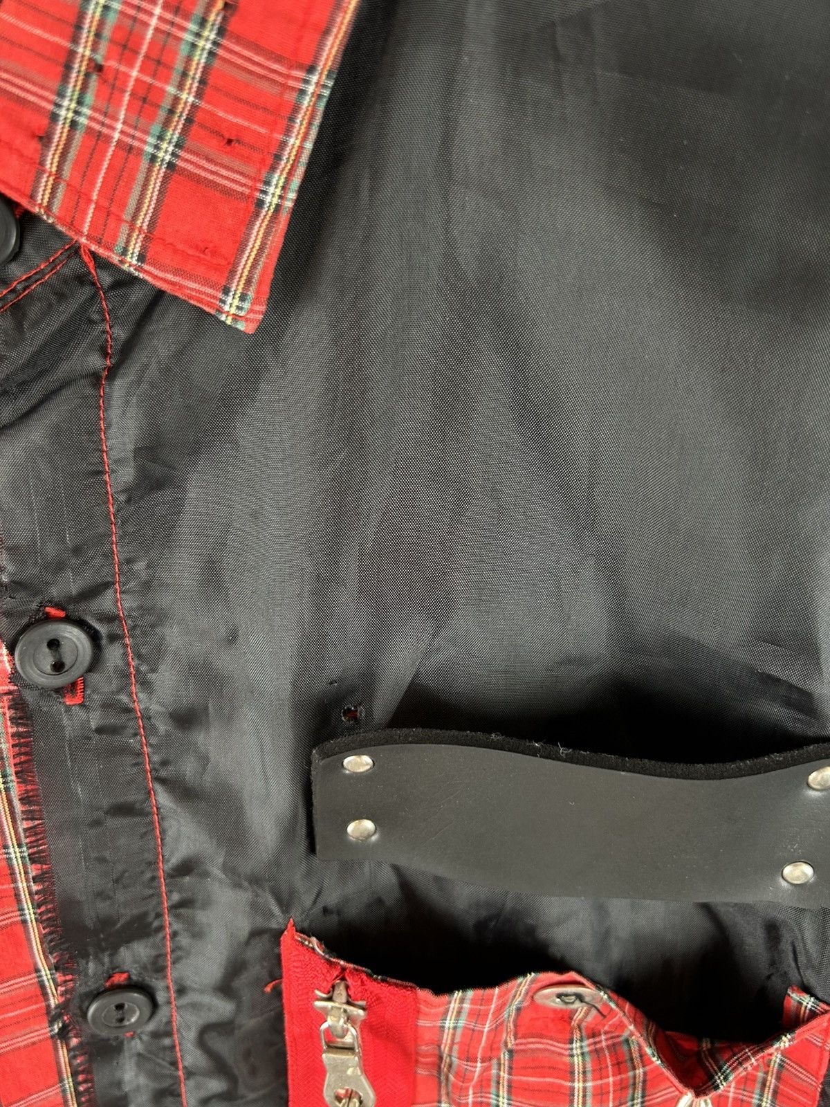 Japanese Brand Milk Boy Chain Plaid Shirt Size US M / EU 48-50 / 2 - 6 Thumbnail