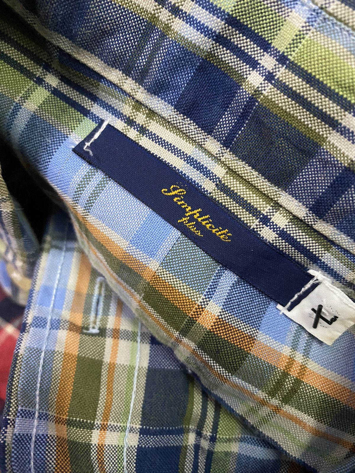 Polo Ralph Lauren 💥Vintage Simplicite Plus X Ralph Lauren Patchwork Shirt Size US L / EU 52-54 / 3 - 10 Thumbnail