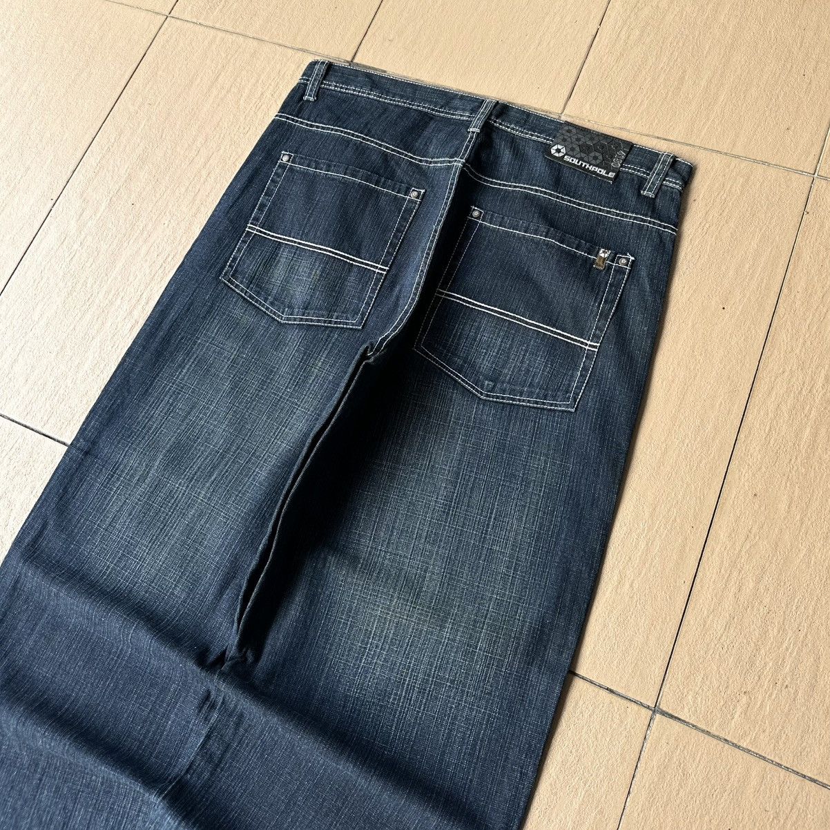 Southpole Rare Southpole Brown Tab Baggy Jeans Y2K Size US 42 / EU 58 - 5 Thumbnail