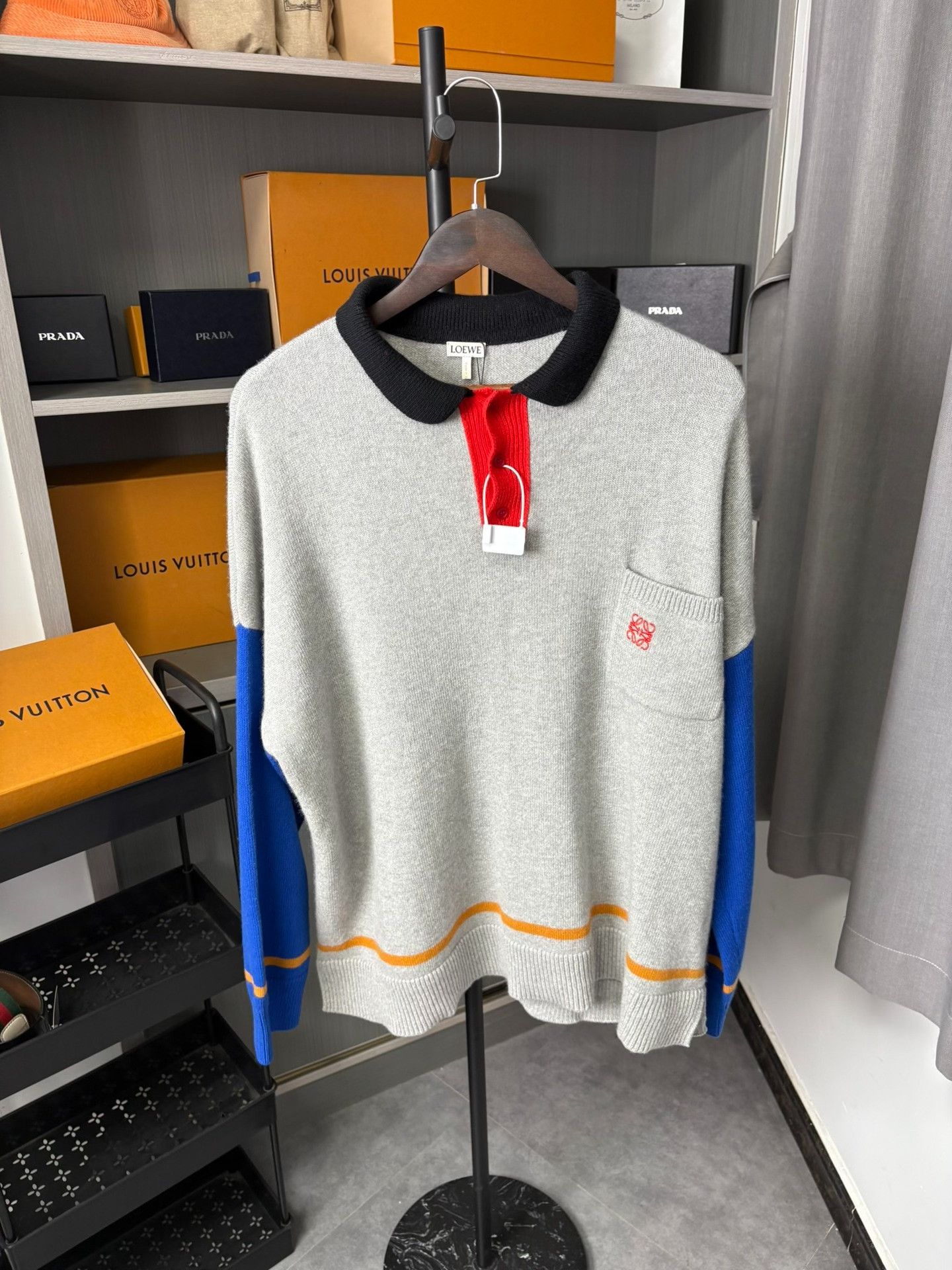 Loewe Loewe Knit Multi Sweater M Men Size US M / EU 48-50 / 2 - 1 Thumbnail