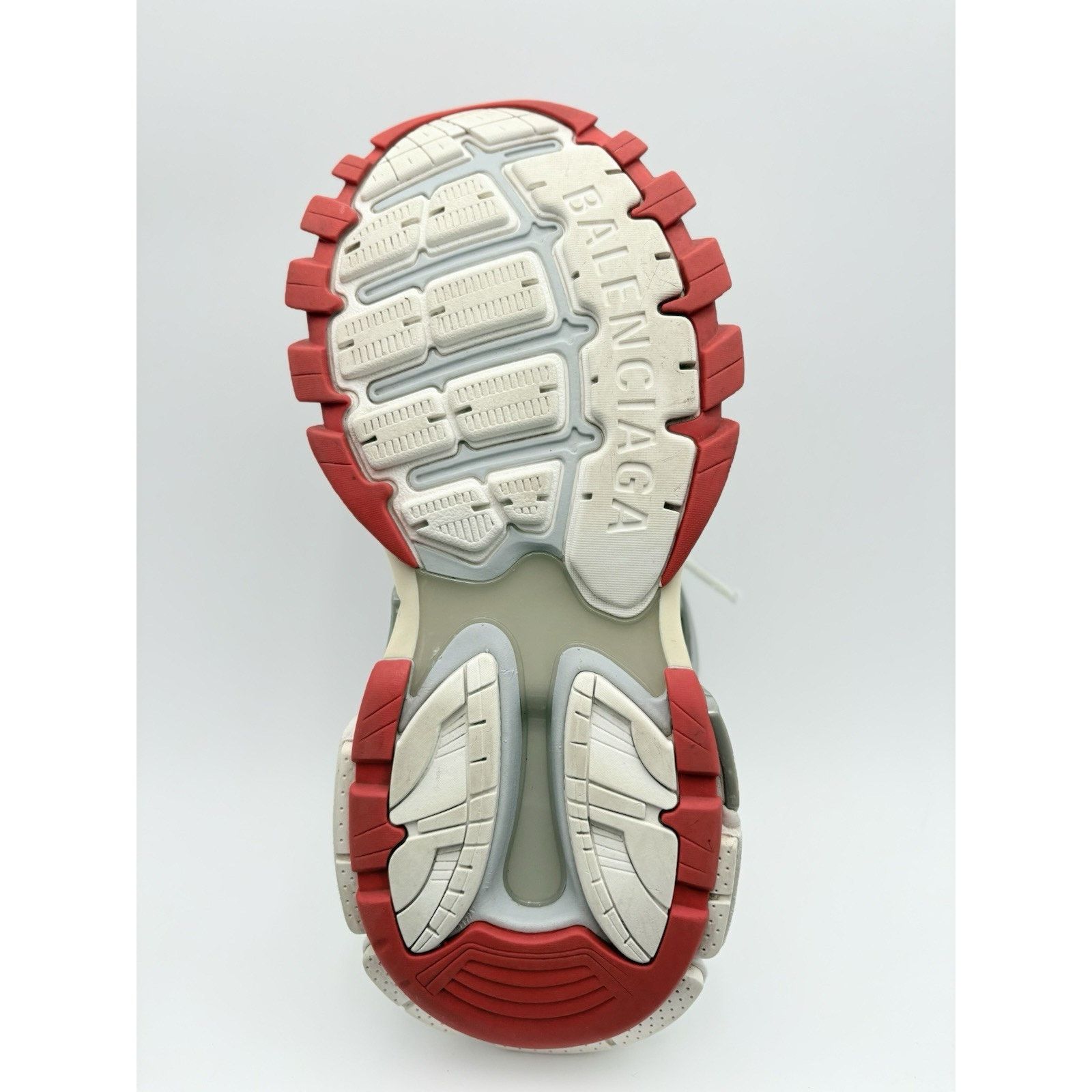 Balenciaga Balenciaga Track Sneaker ' White Red ' | SUPER CLEAN! Size US 9 / EU 42 - 13 Thumbnail