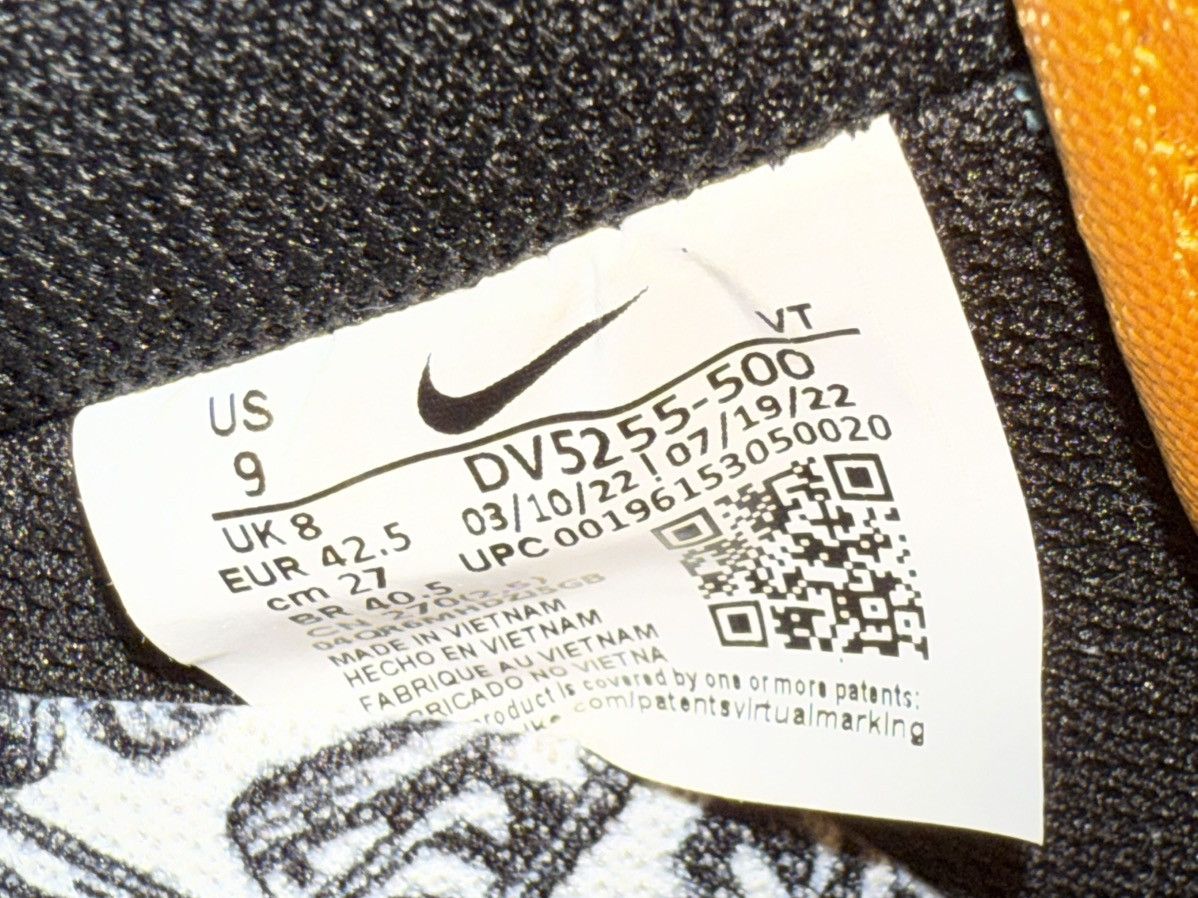 Nike × Undefeated Nike Undefeated Air Force 1 SP Celestine Blue, NEW! 9 men’s Size US 9 / EU 42 - 17 Thumbnail