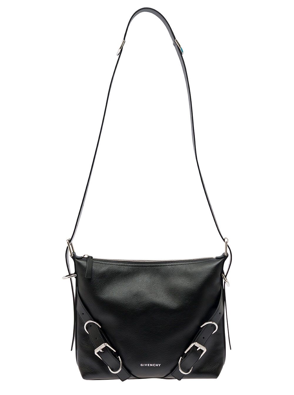 Givenchy 'Voyou' White Crossbody Bag with Logo and Buckle Detail in Leather Man Size ONE SIZE - 1 Thumbnail
