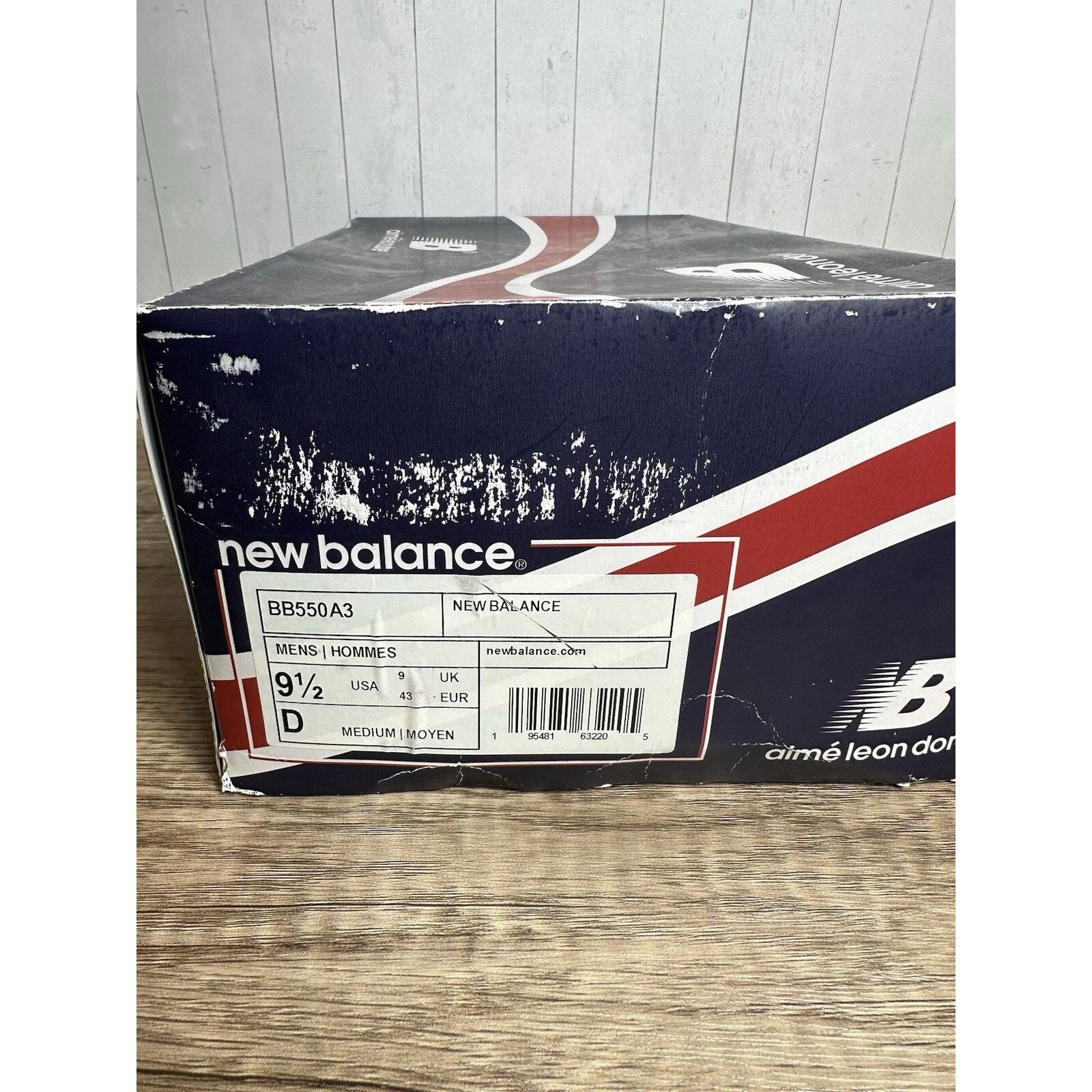 New Balance NEW BALANCE 550 AIME LEON DORE USED SIZE 9.5 ALD NB BB550A3 Size US 9.5 / EU 42-43 - 7 Thumbnail