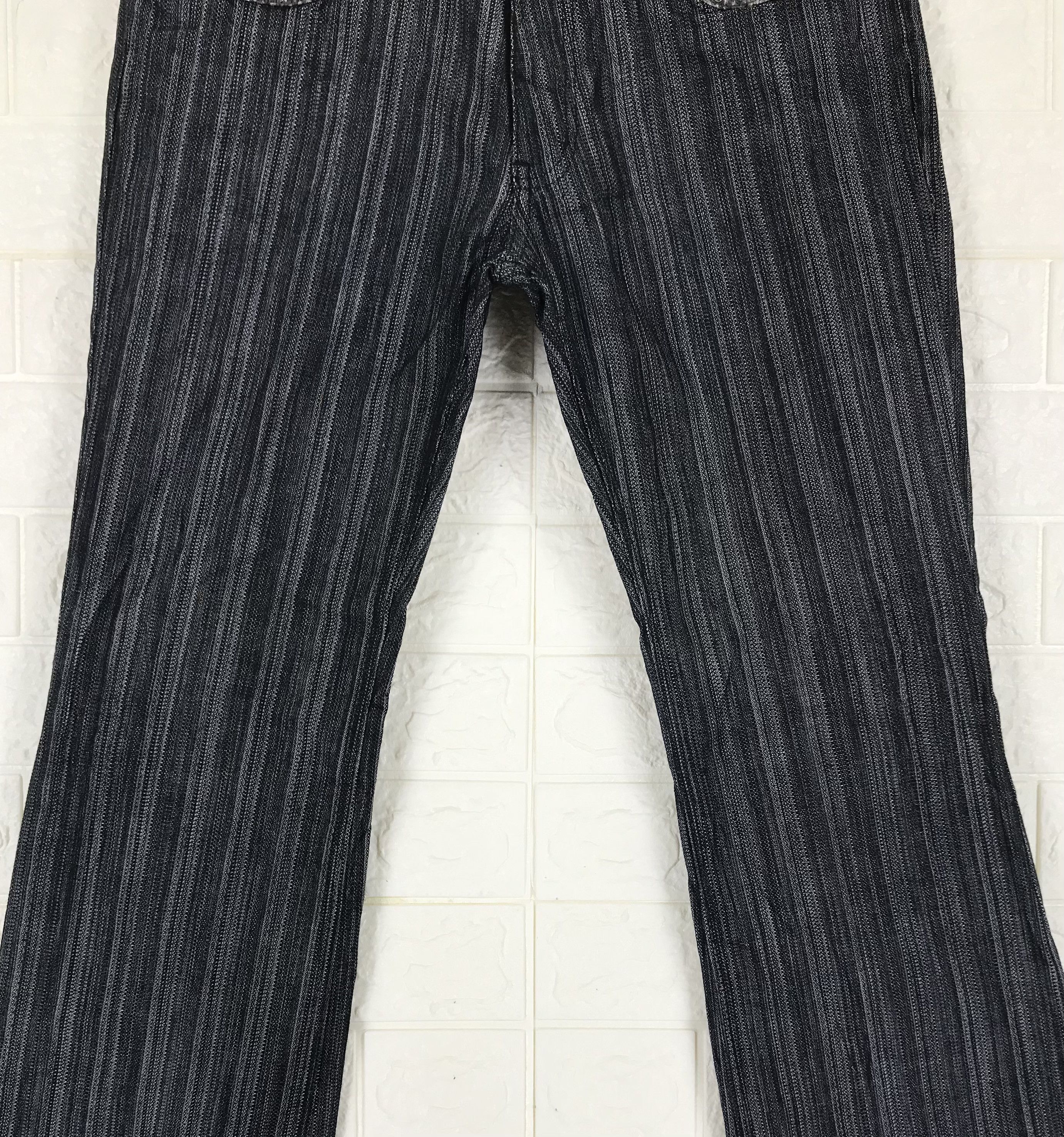 Japanese Brand Vintage Japanese Python Detailed Flare Pant Size US 30 / EU 46 - 3 Thumbnail