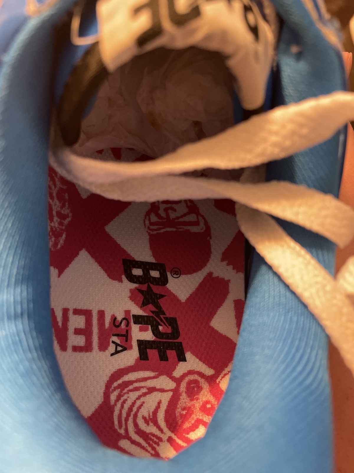 Bape × Marvel Comics BAPE STA x Marvel Comics Cyclops 06’ Size US 10.5 / EU 43-44 - 9 Thumbnail