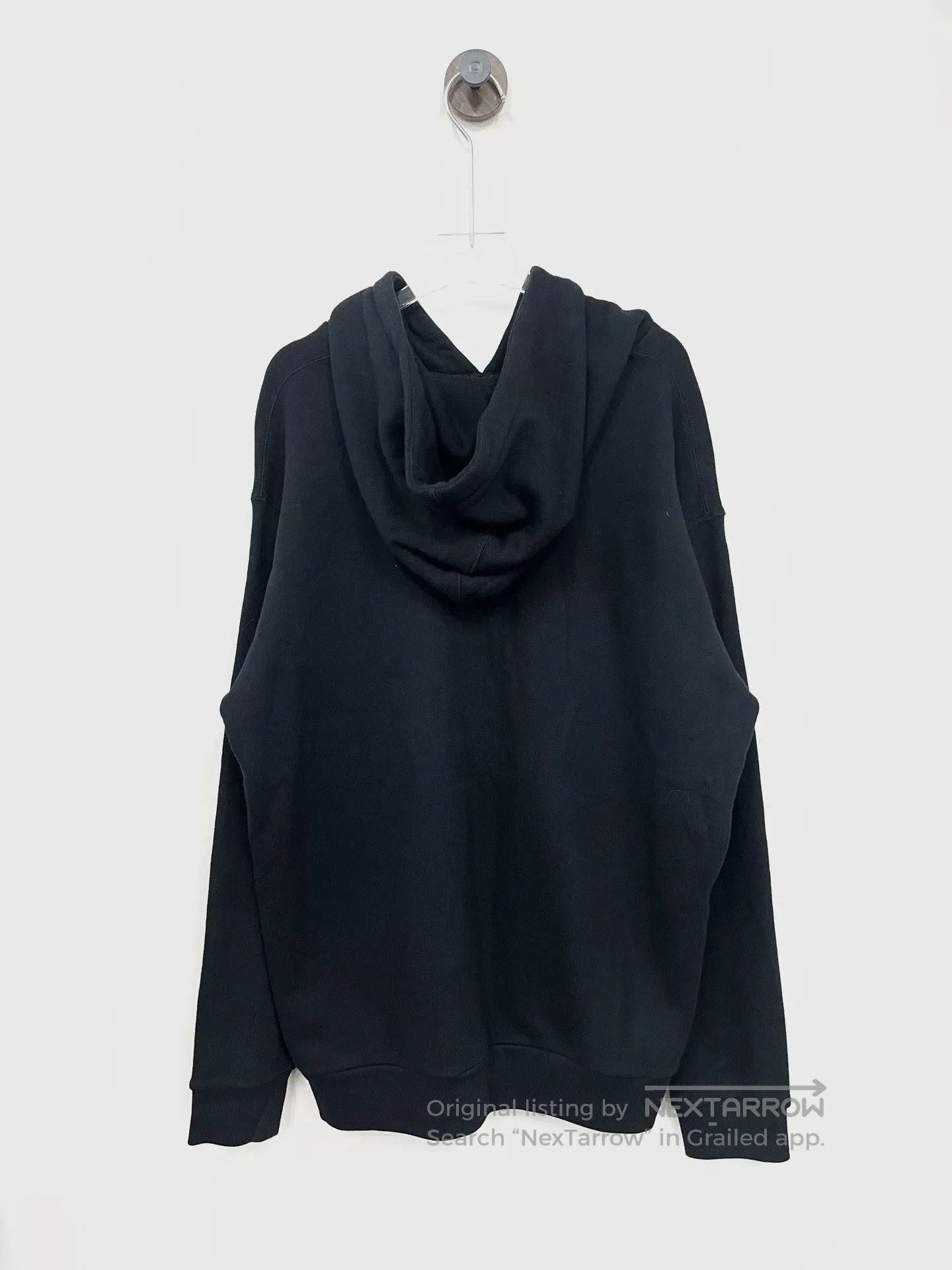 Gucci Gucci Black Distressed Logo Hoodie. Size US M / EU 48-50 / 2 - 2 Thumbnail
